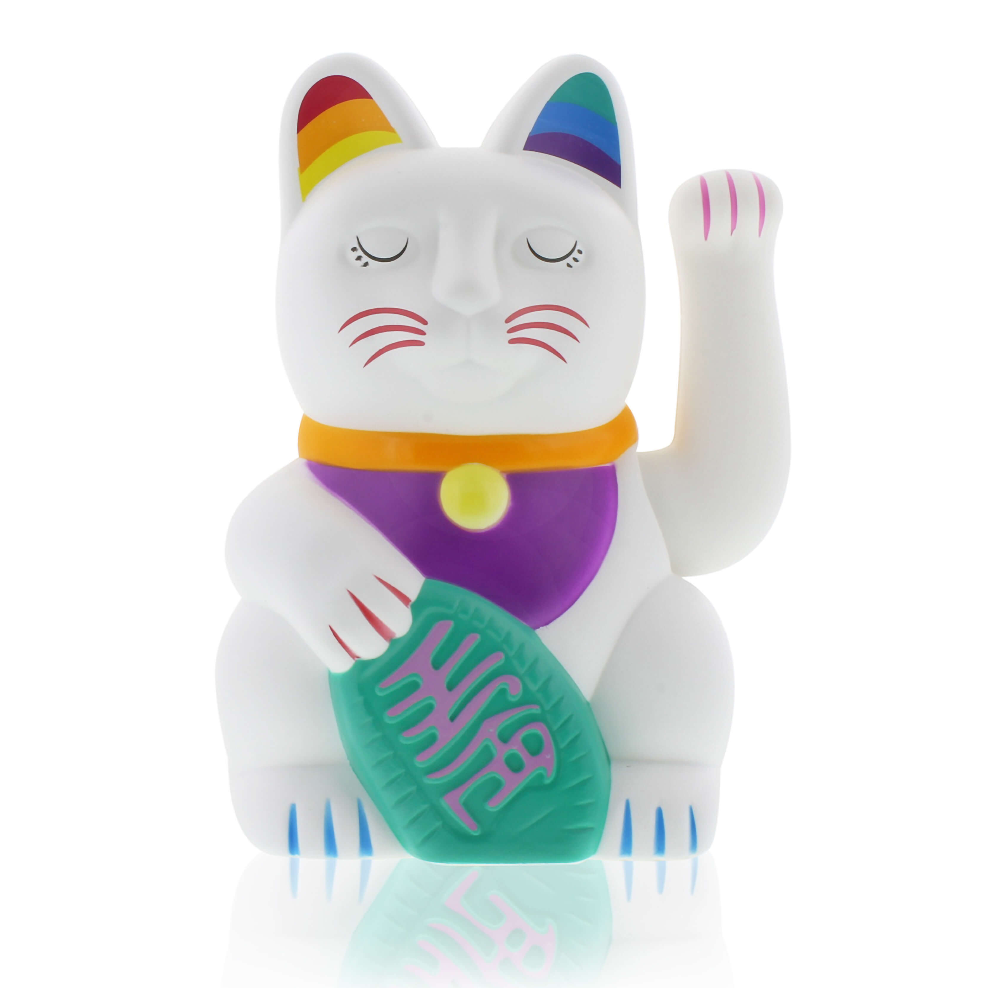 Pride Cat Katze Regenbogenfarben