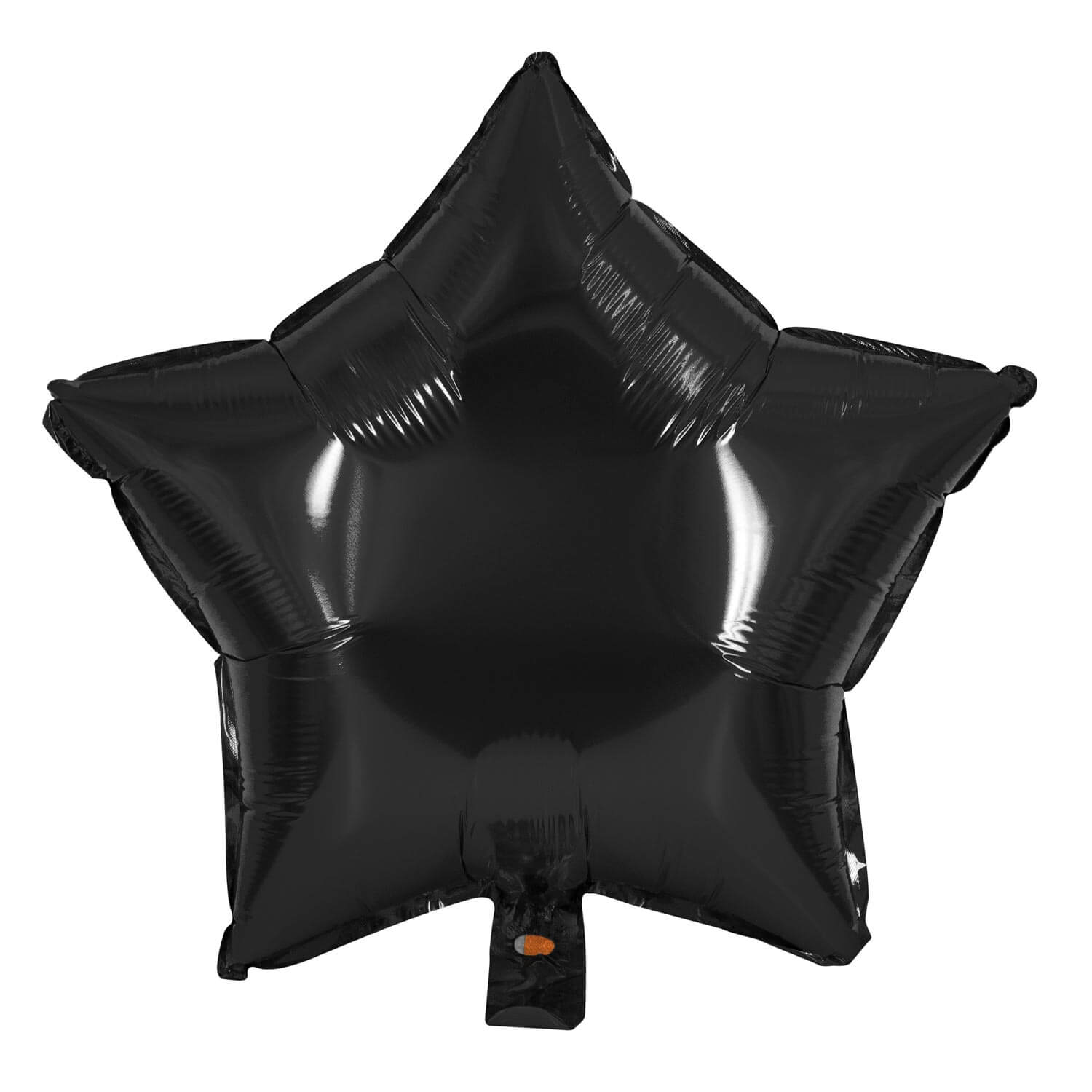 Schwarzer Stern Folienballon ø45 cm 1