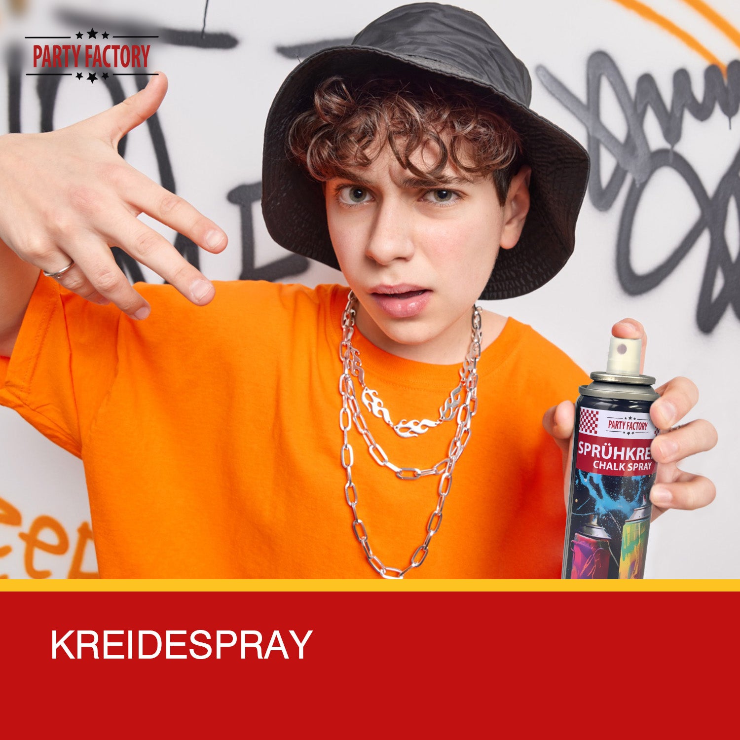 Sprühkreide Weiss abwaschbar - Kreidespray für Outdoor & Markierungen 2