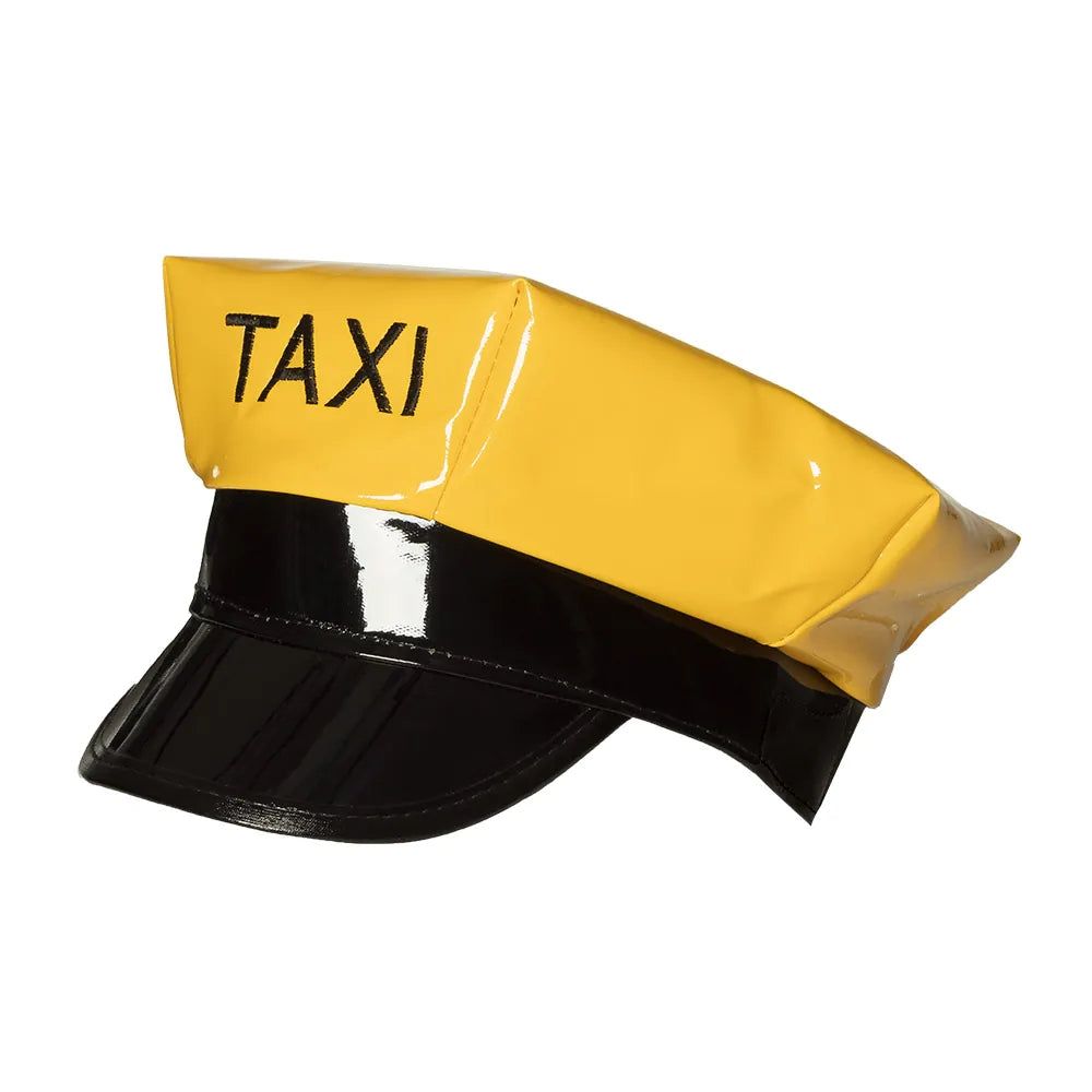 Taxi Mütze gelb lustige Chauffeur Kappe für Karneval 2