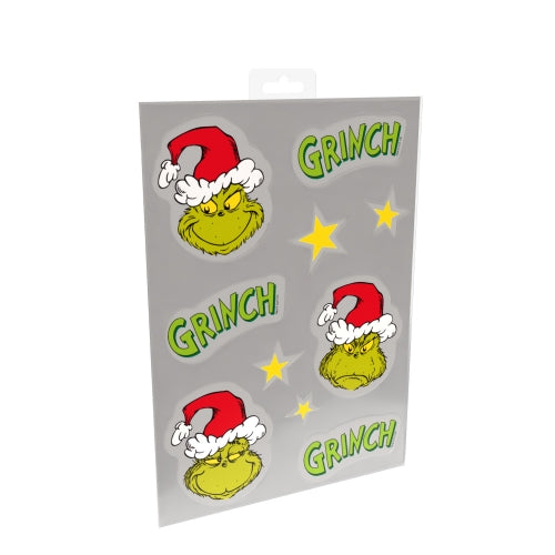 The Grinch Fensterbilder für Weihnachten Motiv 2 1
