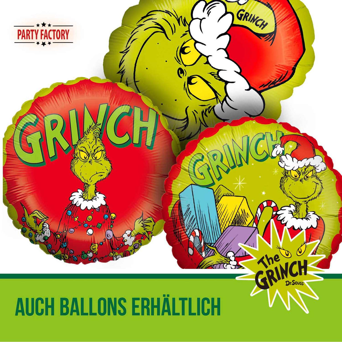The Grinch Pappbecher 250 ml 8er-Pack grün 5