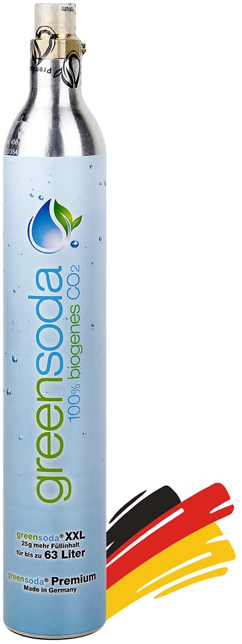 2x Universal Soda-Zylinder für alle handelsüblichen Wassersprudler