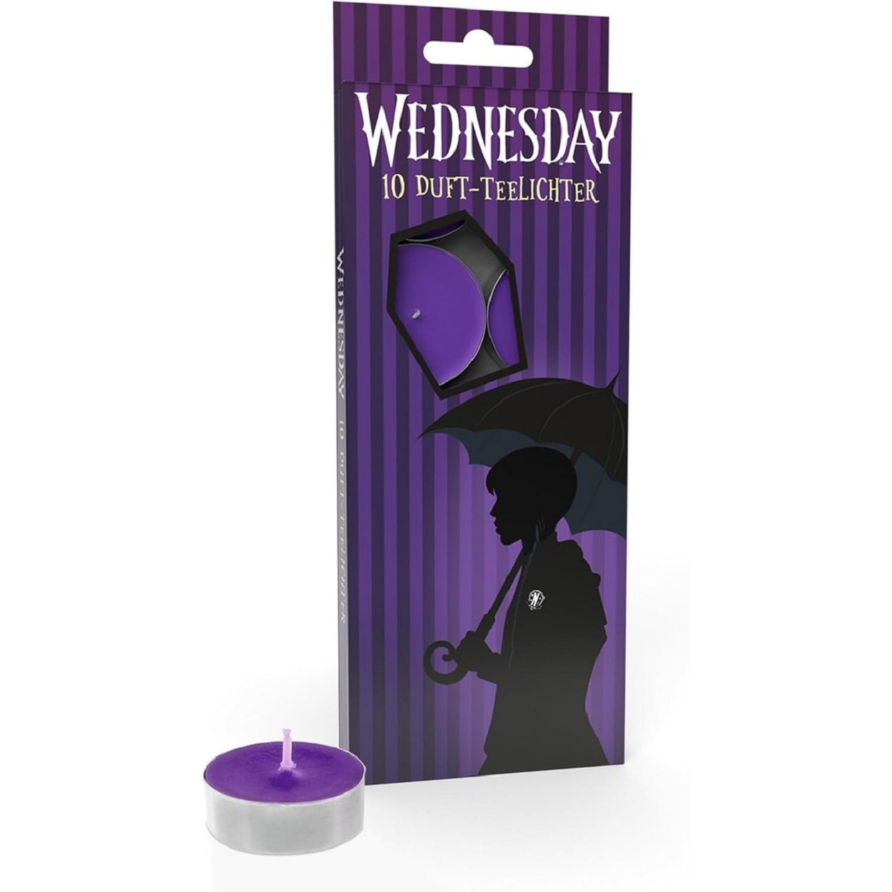 Wednesday Teelichter 10er Pack
