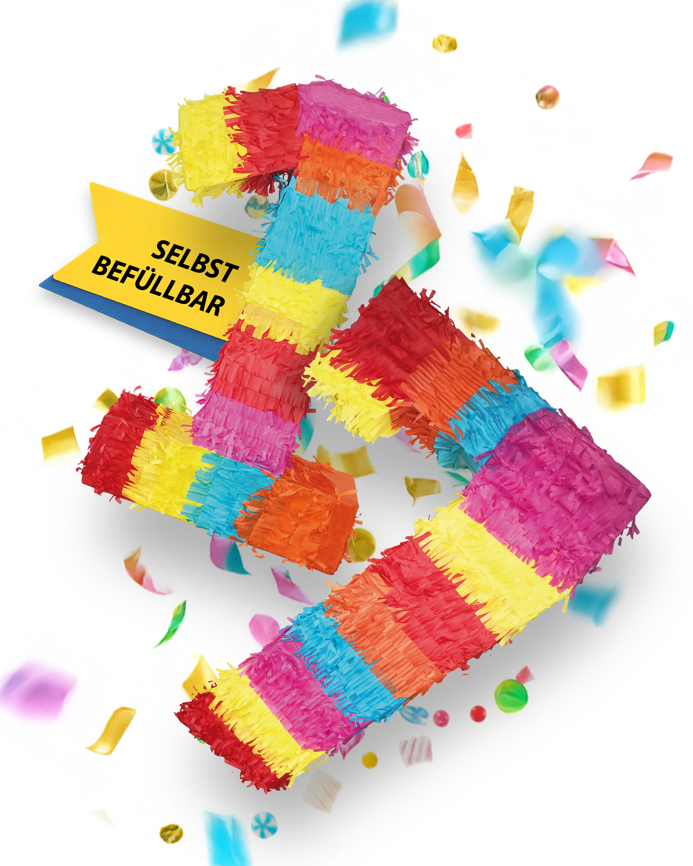 Piñata Zahl 17