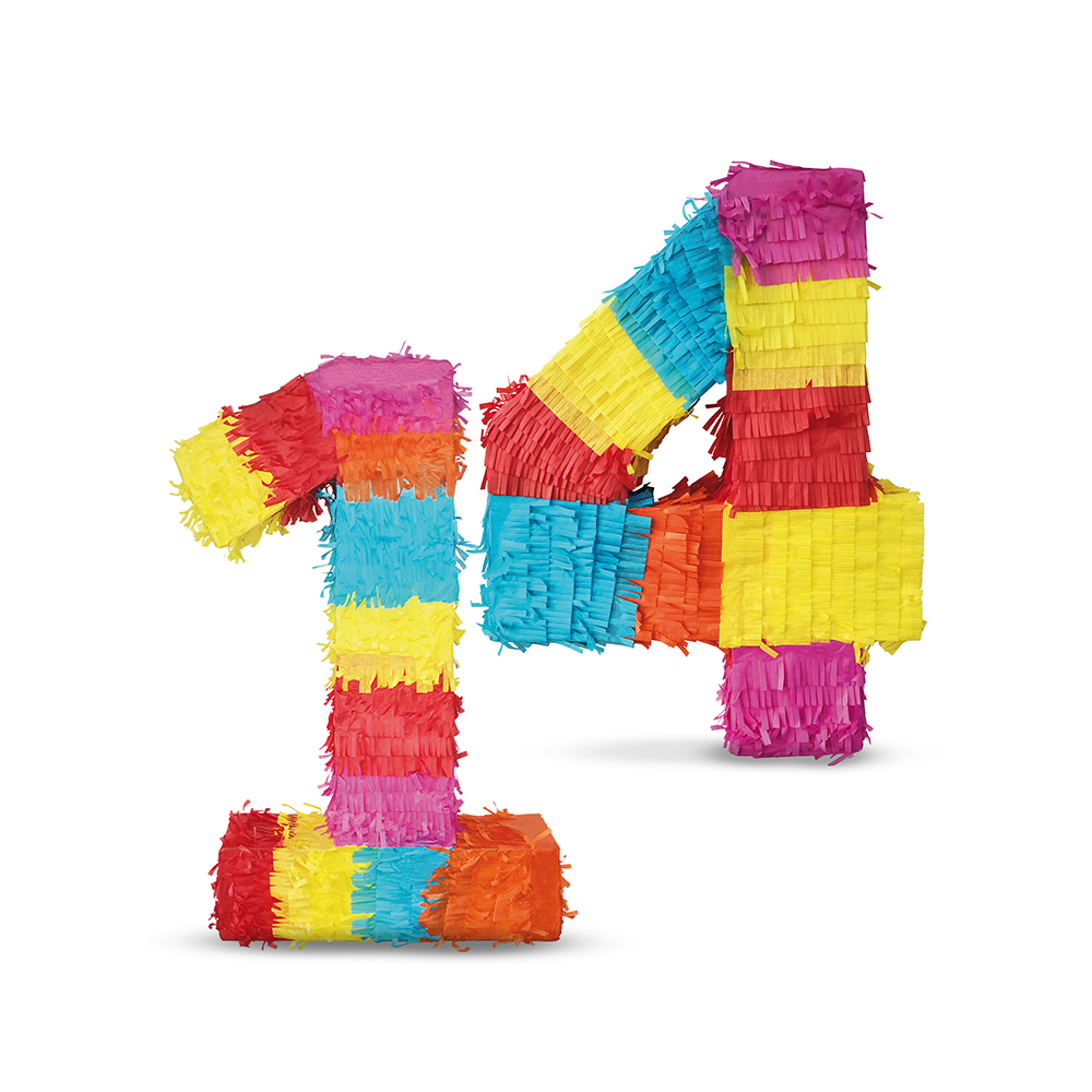 Piñata Zahl 14 2