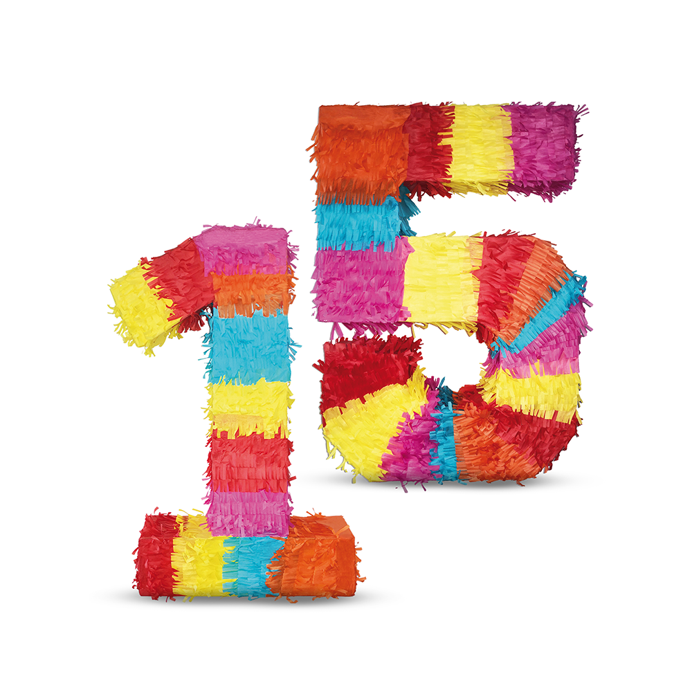 Piñata Zahl 15 2