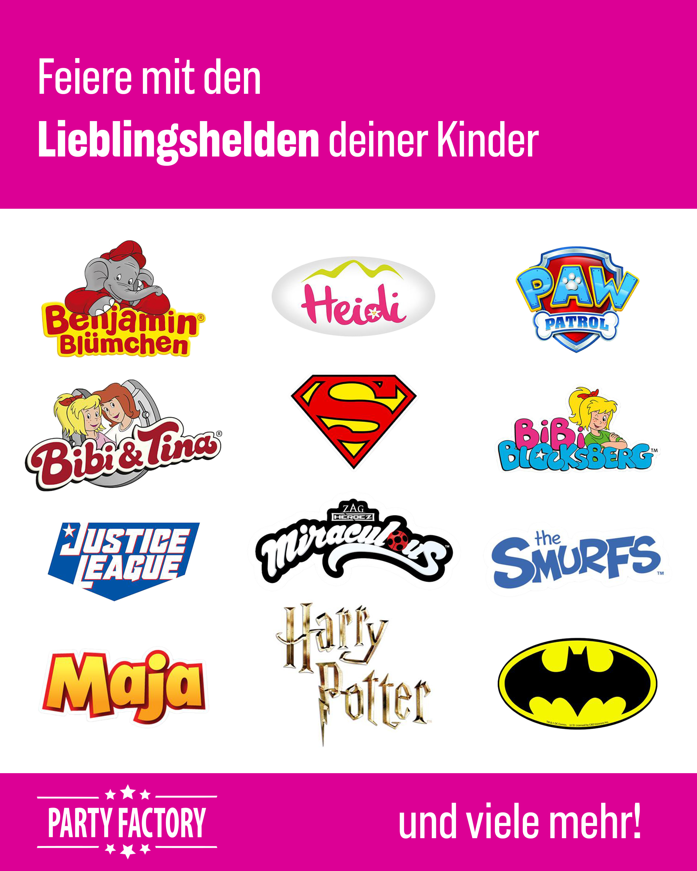 My Little Pony Party Set 57tlg Teller Becher Servietten Wimpel Ballons Tüten 7