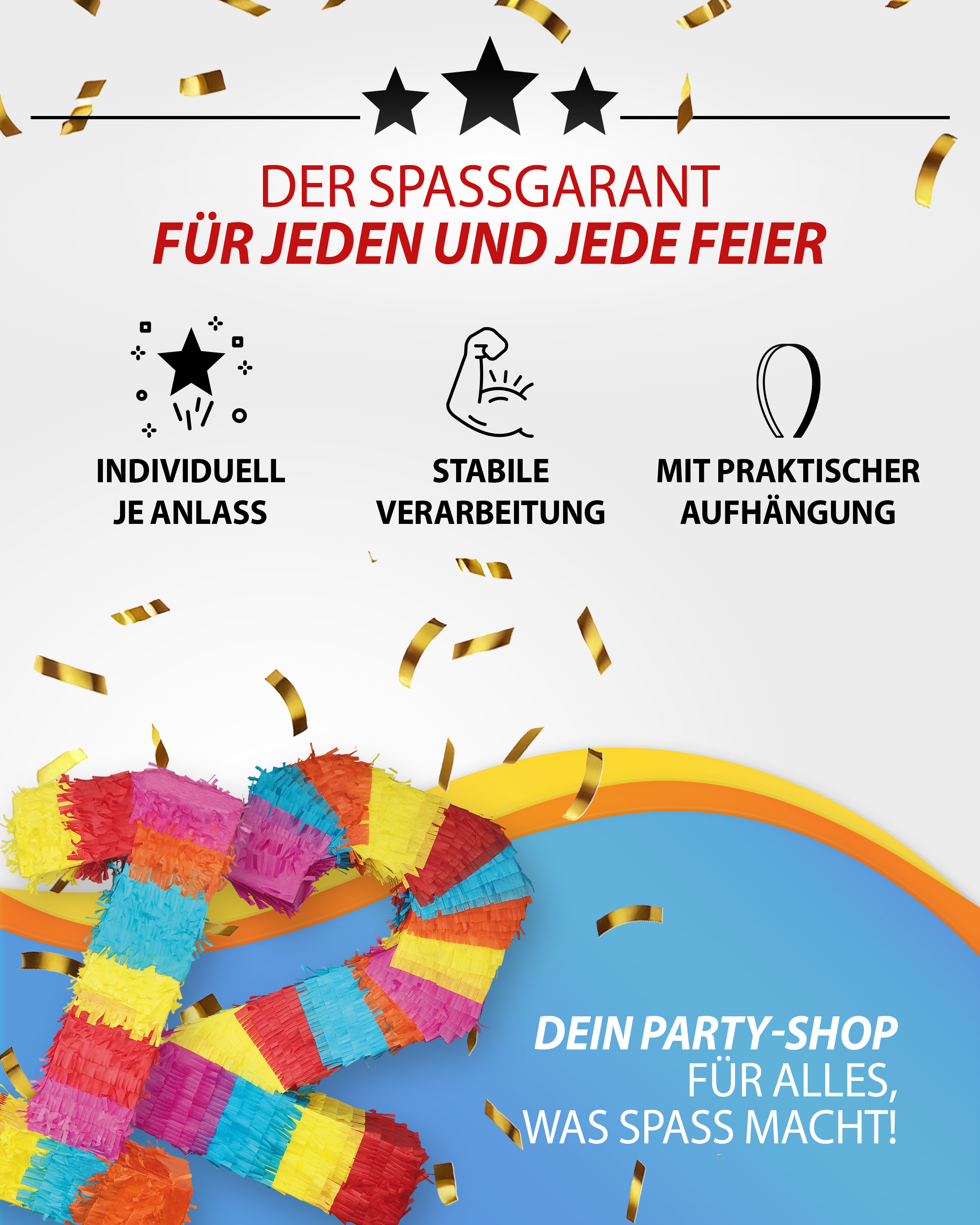 Piñata Zahl 12 8