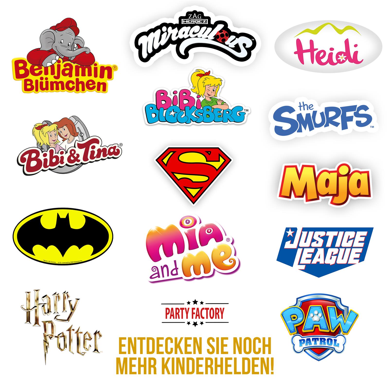 Harry Potter Ballongirlande Set 60-teilig 8