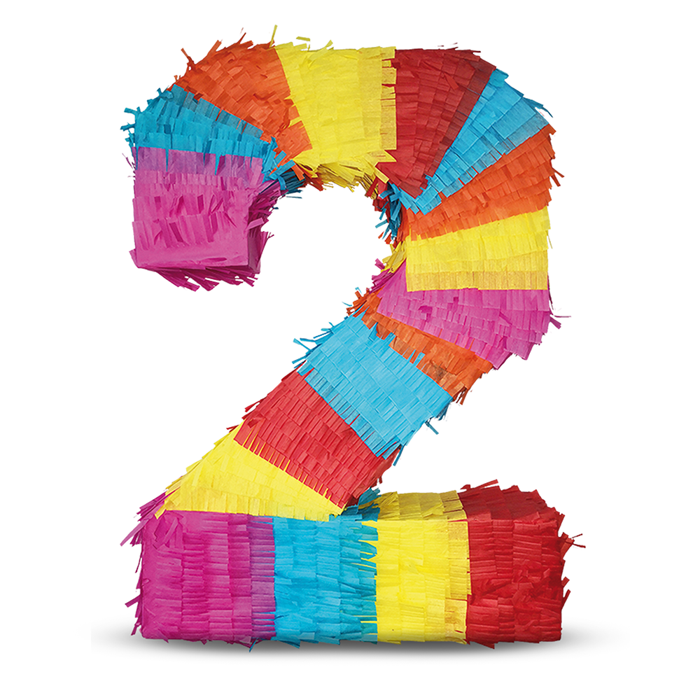 Piñata Zahl 2 8