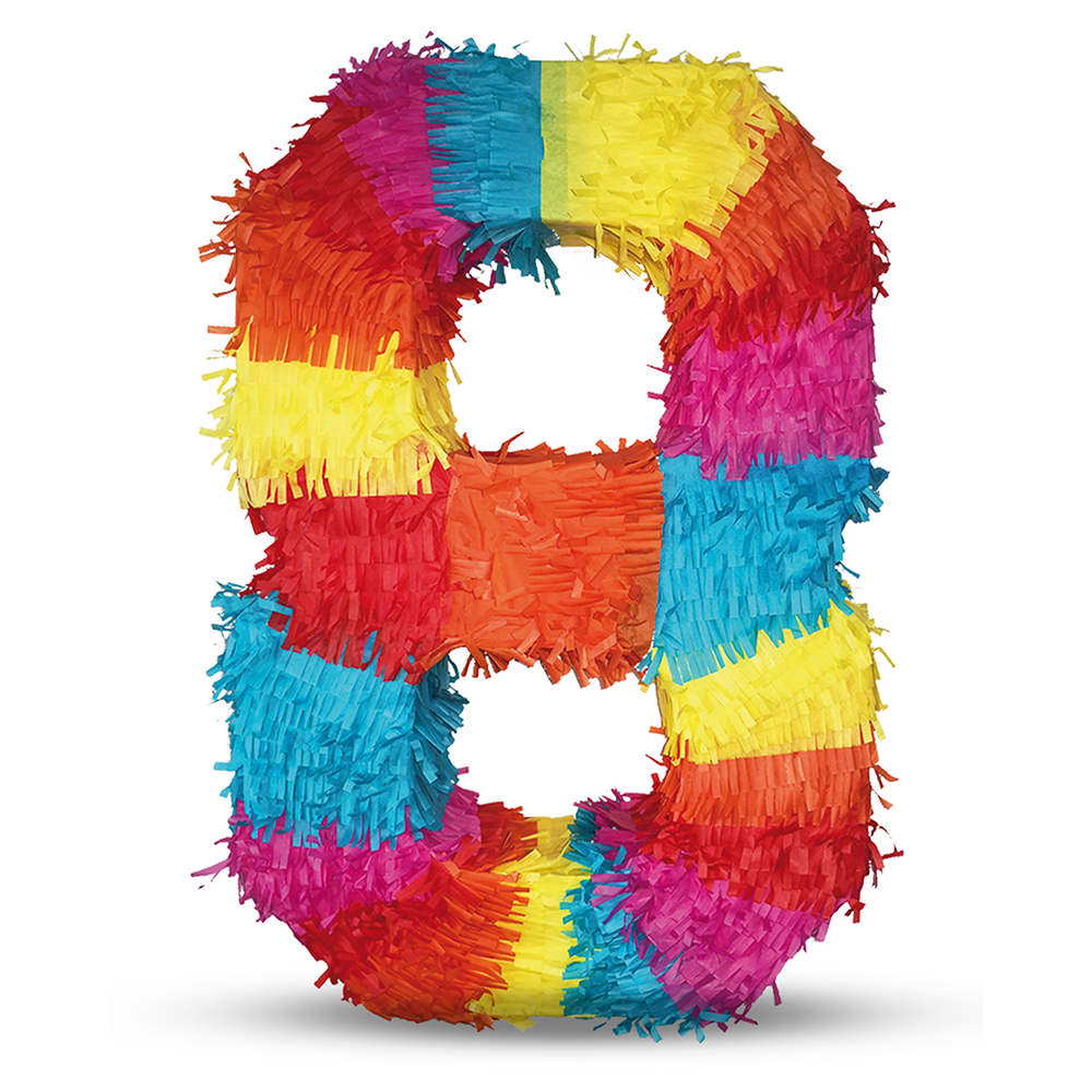 Piñata Zahl 8 8