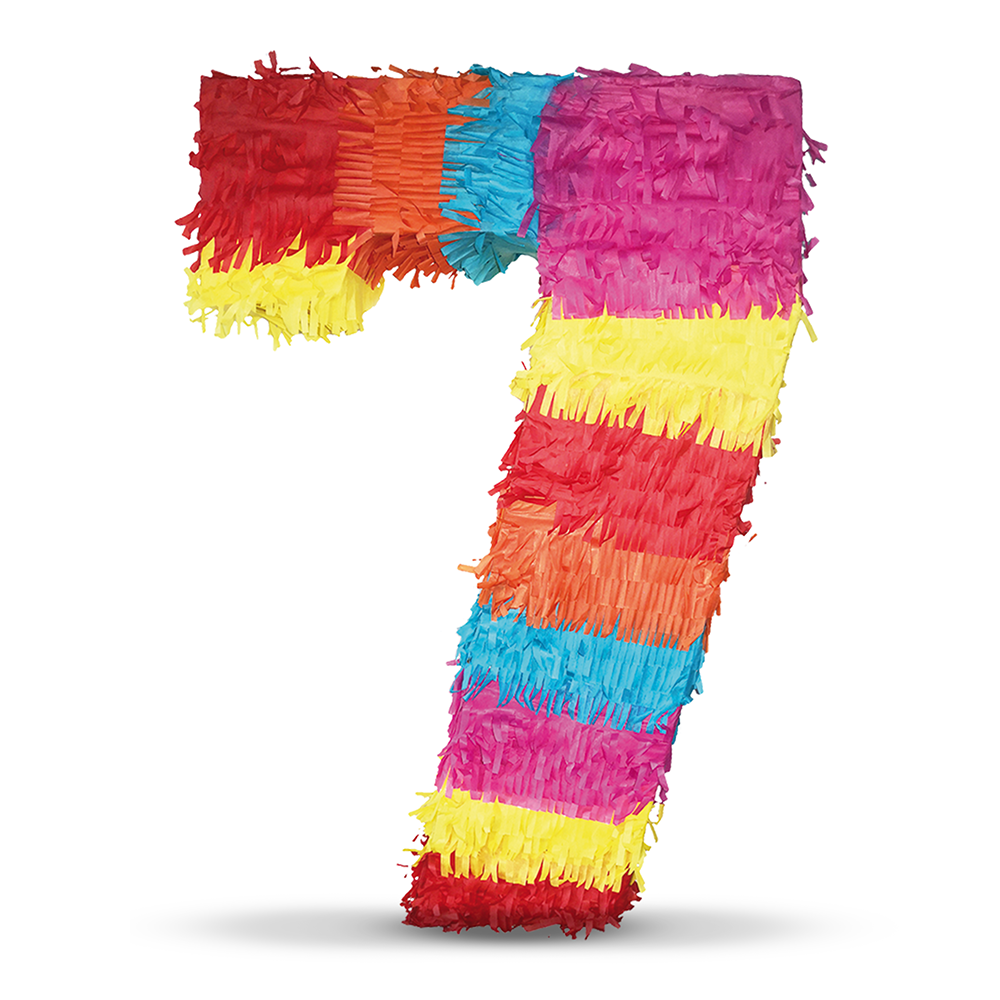 Piñata Zahl 7 8