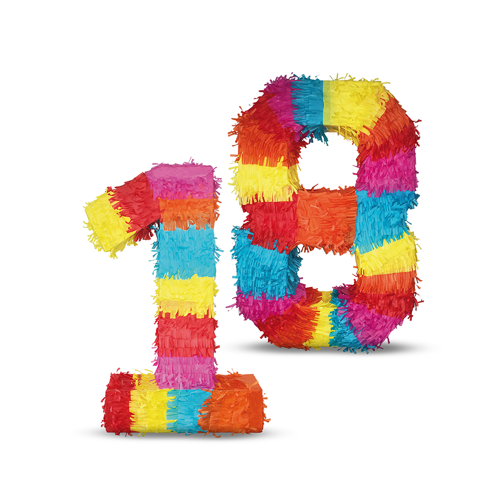 Piñata Zahl 18 8