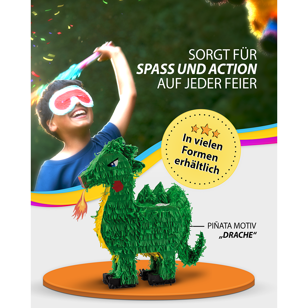 Pinata Drache 3