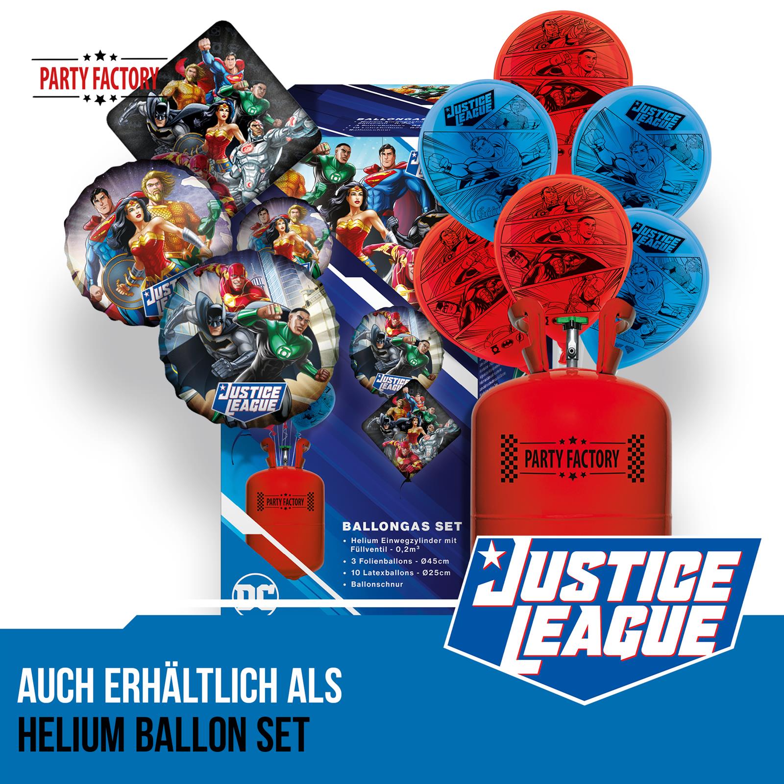 Justice League Partyhüte 10 Stück 5