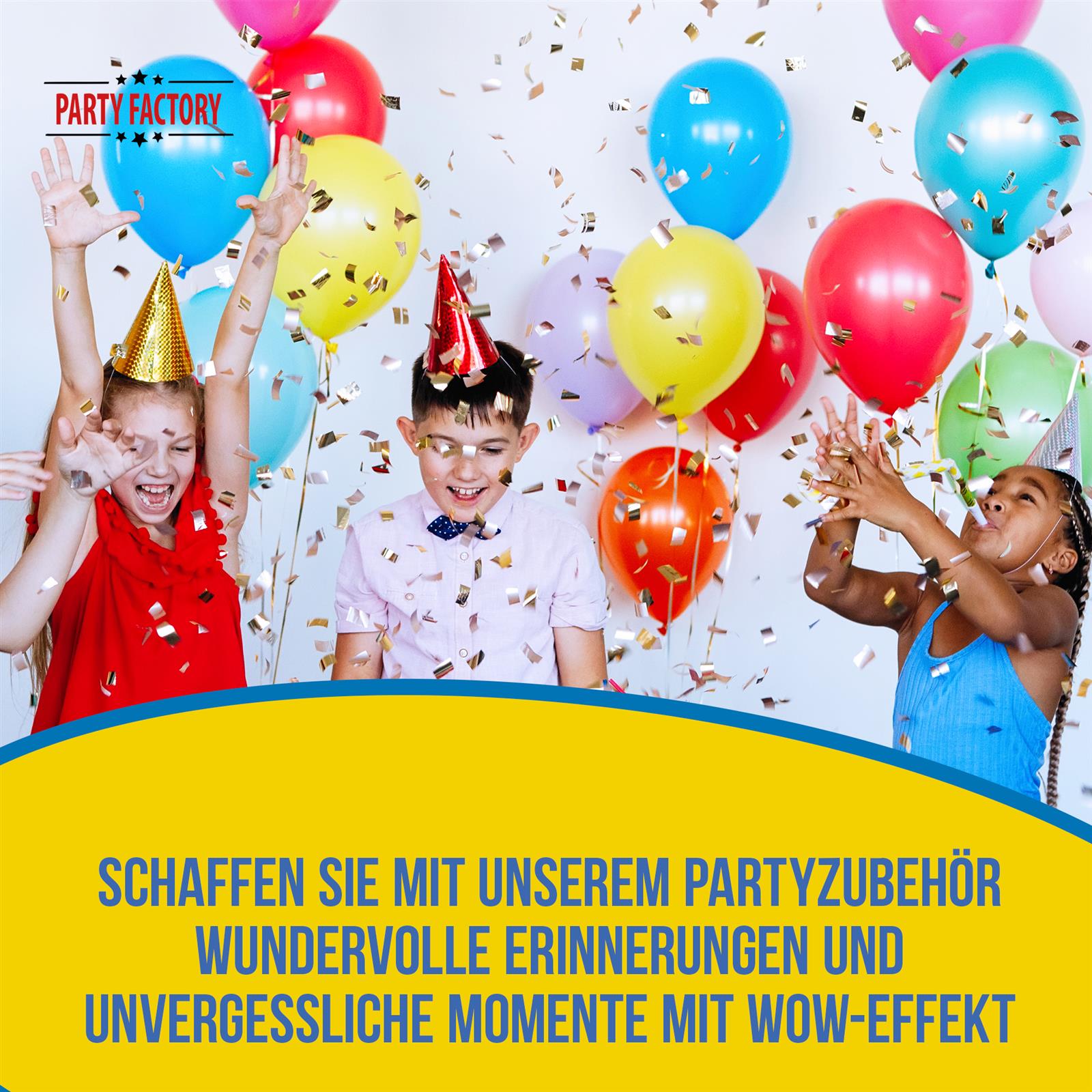 Die Schlümpfe Ballongirlande Set 60-teilig 7