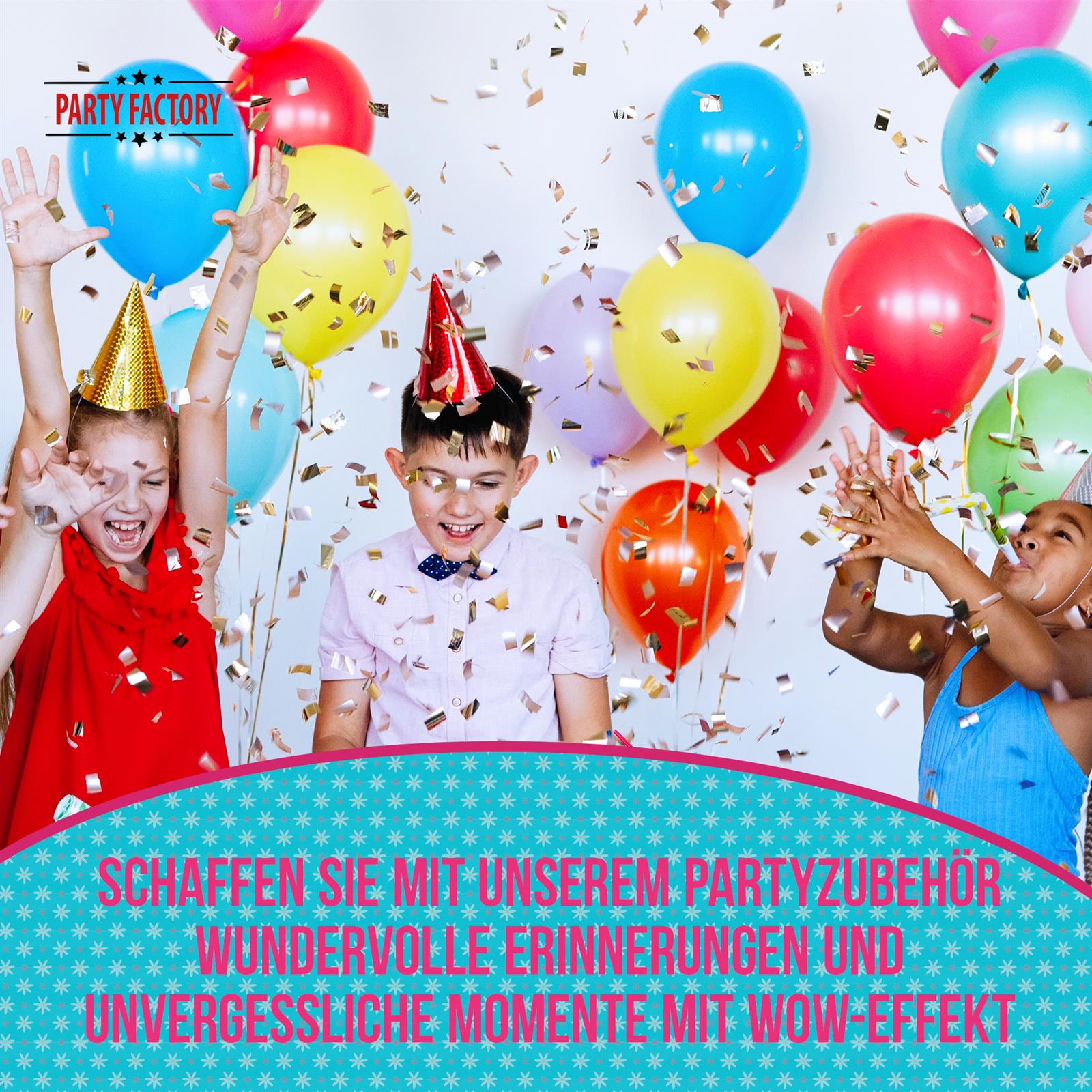 Heidi XL Party-Set Einweggeschirr 42-teilig Tisch- und Raumdeko 5