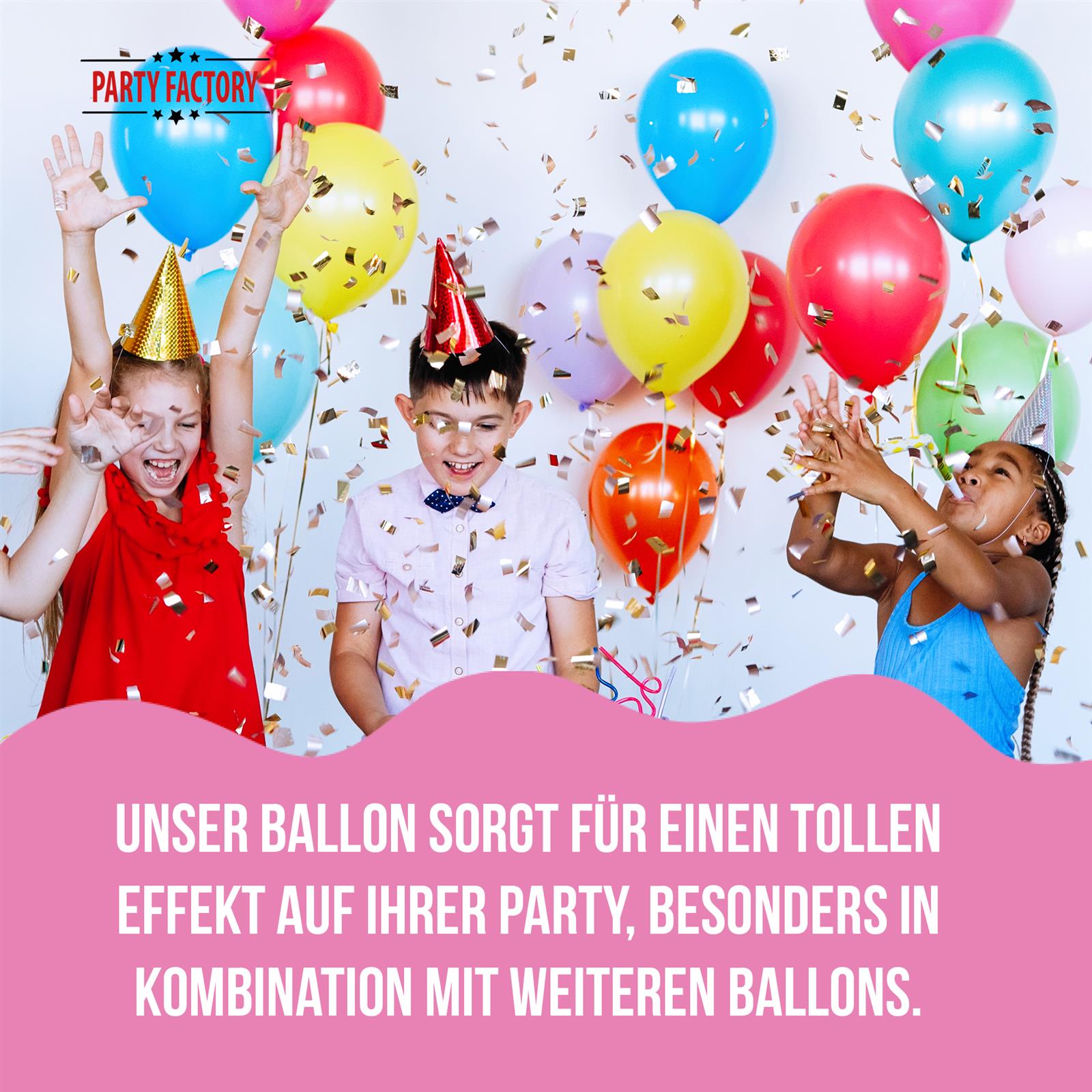 Peppa Wutz Folienballon Ø45cm bunt rund Motiv 3 6