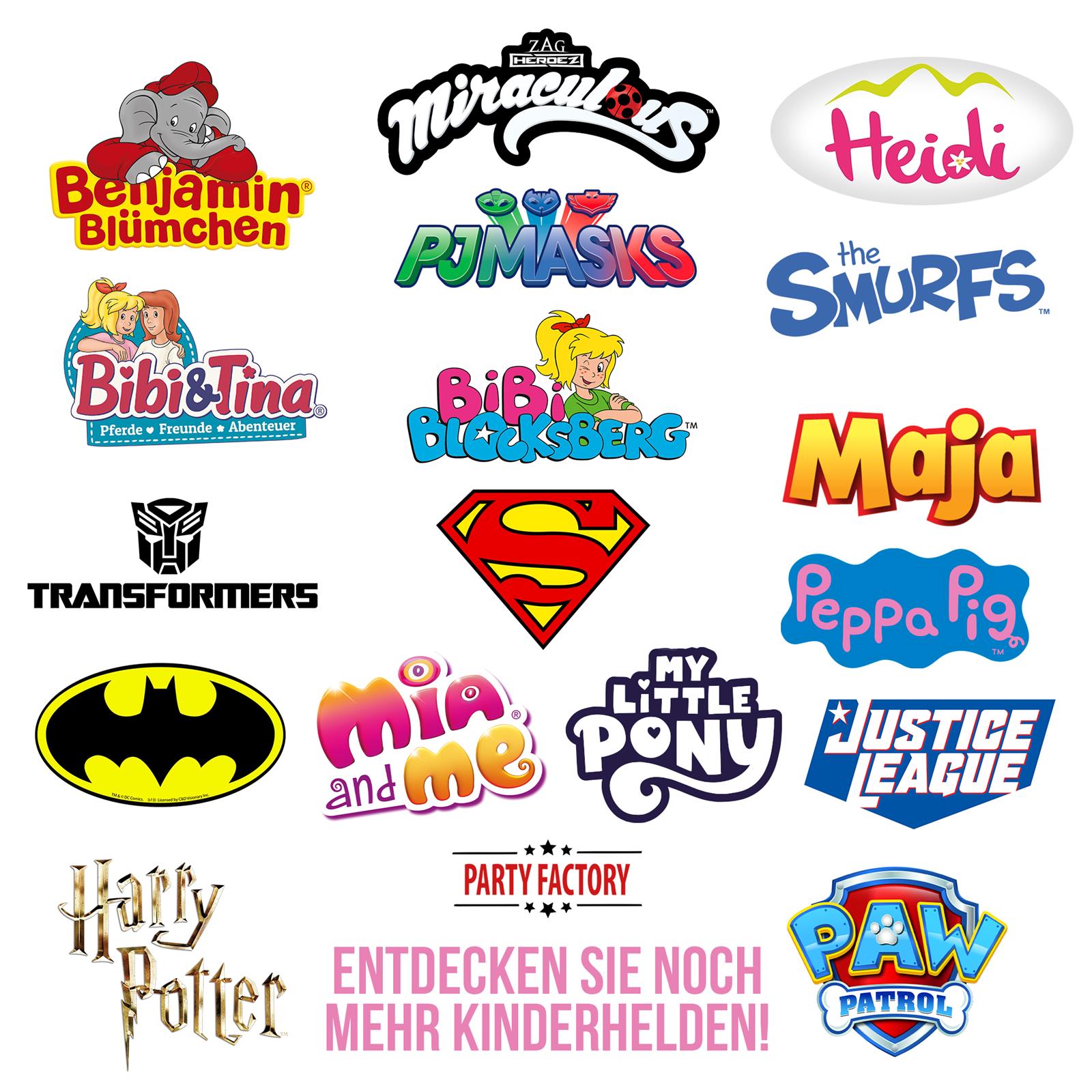 Peppa Wutz Folienballon Ø45cm bunt rund Motiv 3 7