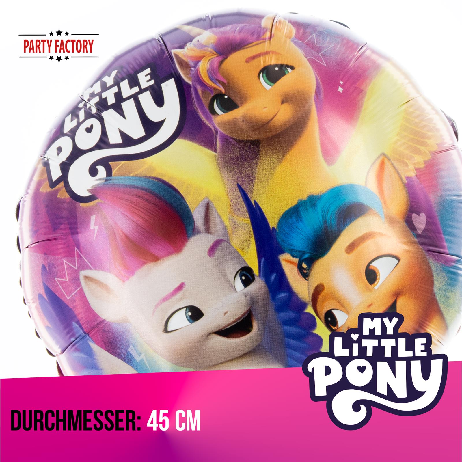 My Little Pony Folienballon Ø45 cm rund Motiv 3 3