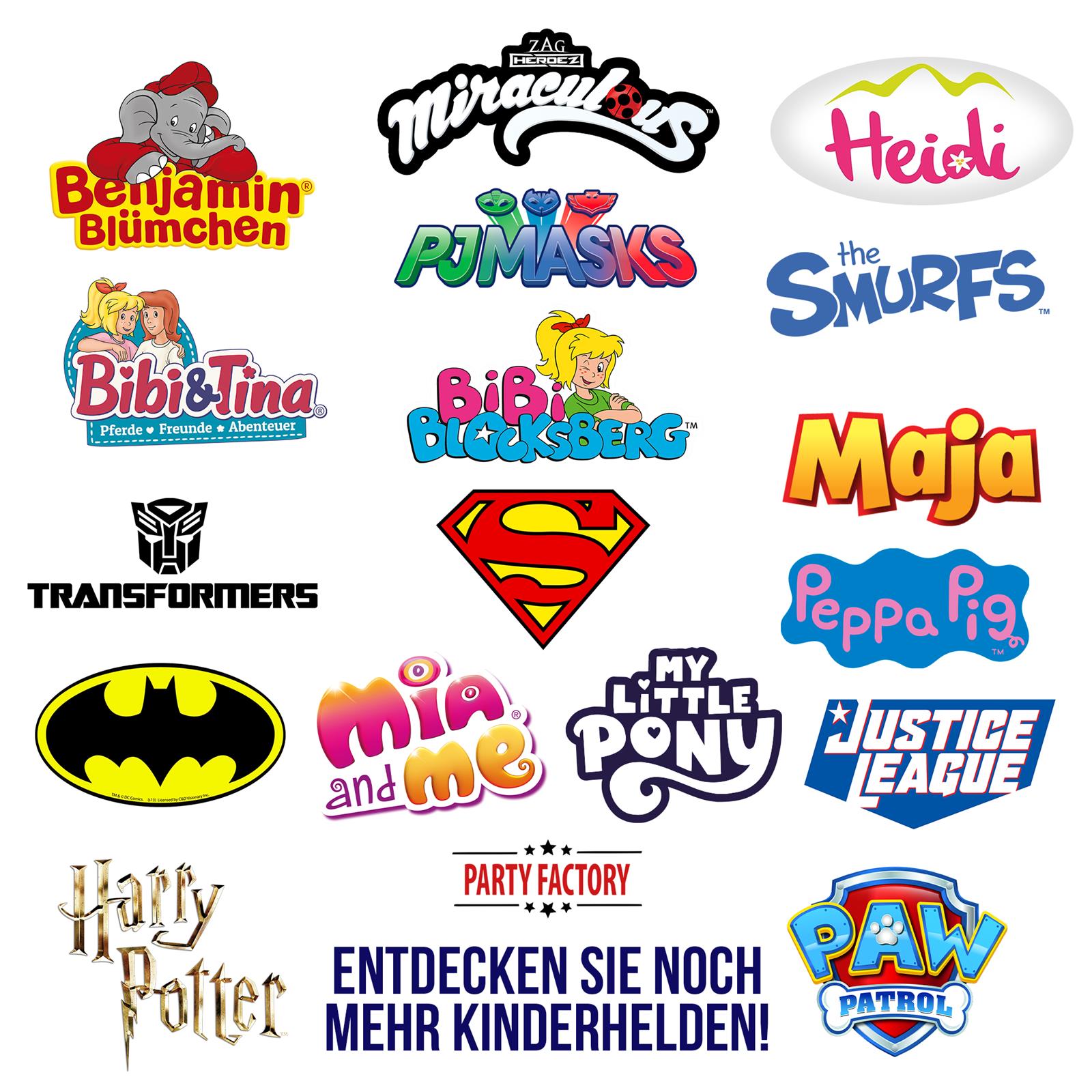 PJ MASKS Folienballon Ø45 cm bunt Catboy 7