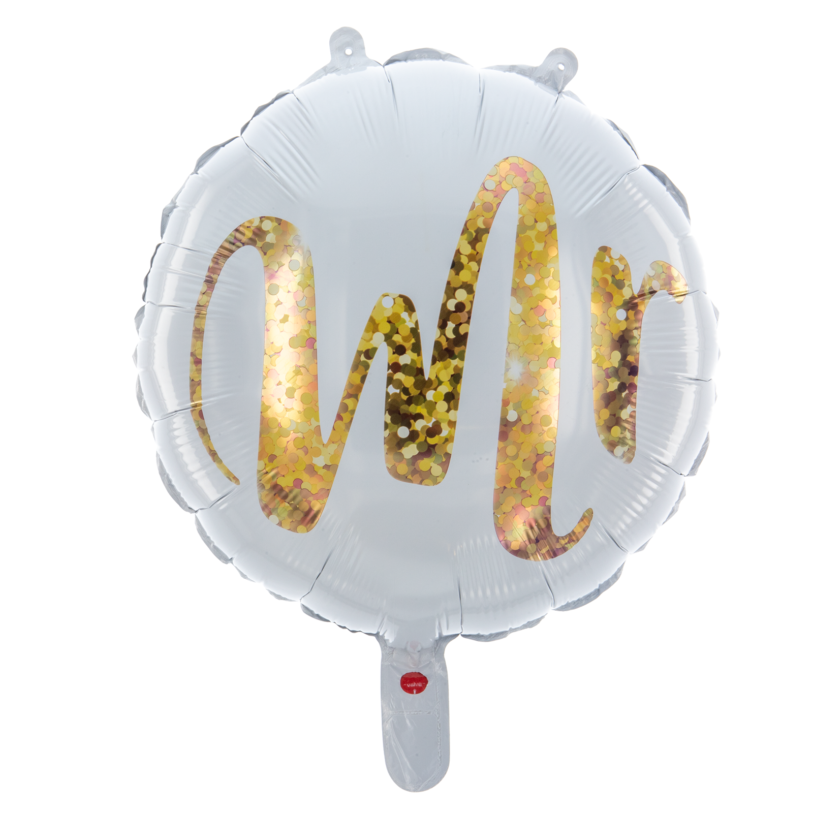 Folienballon Rund Gold Mr 45cm