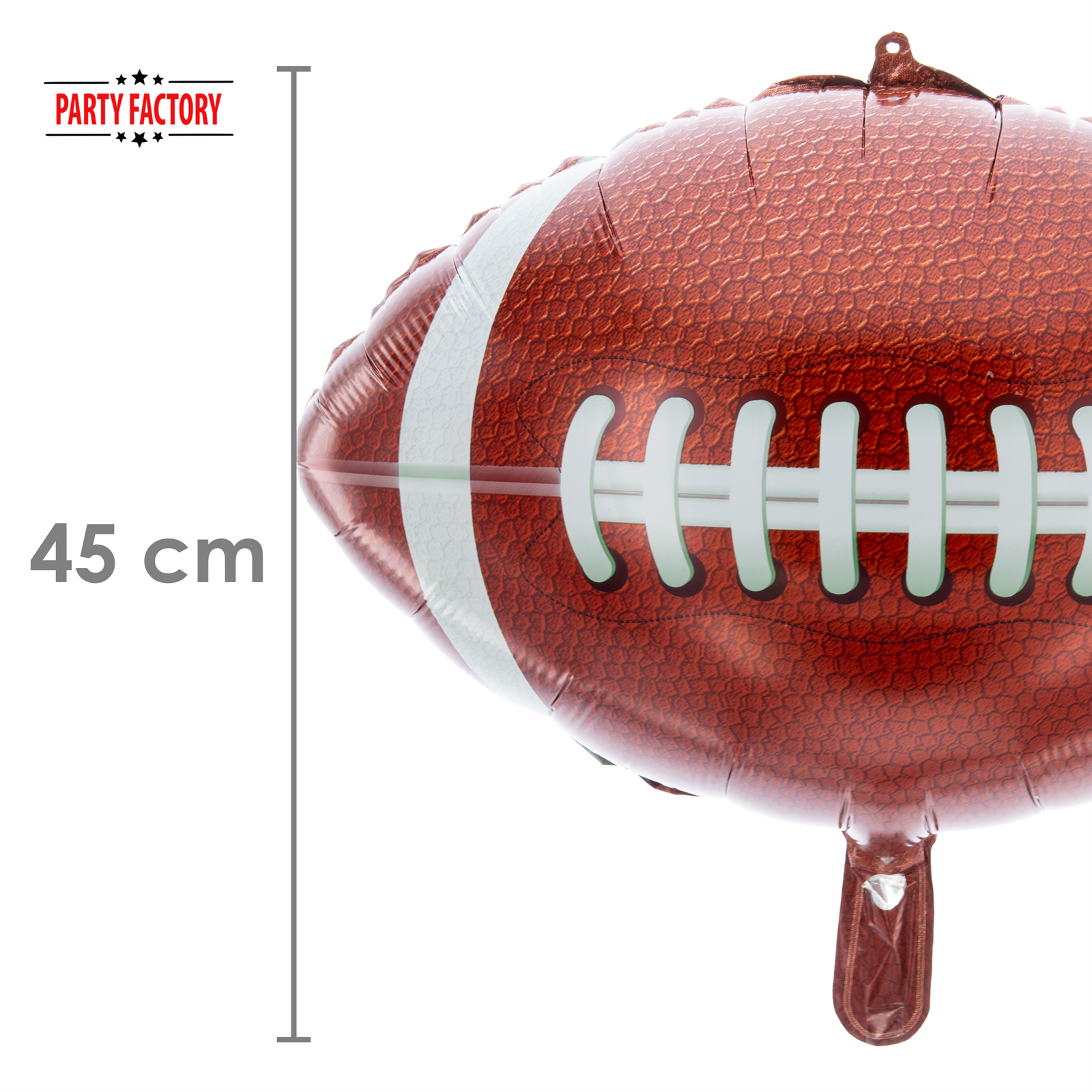 Folienballon American Football 69x62cm – Ballon Deko Sport Party Super Bowl 4