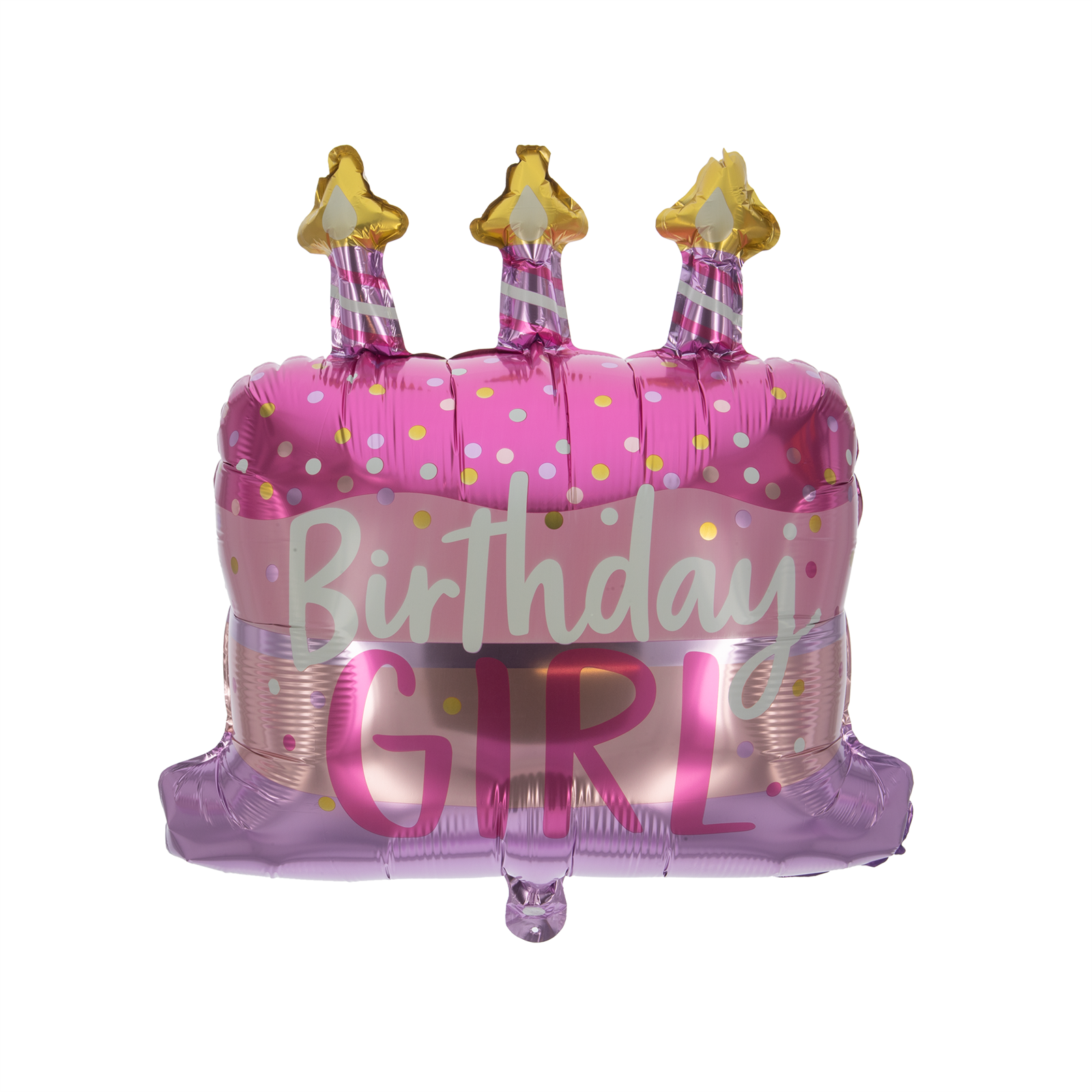 Folienballon Shape Birthday Girl 70x60cm