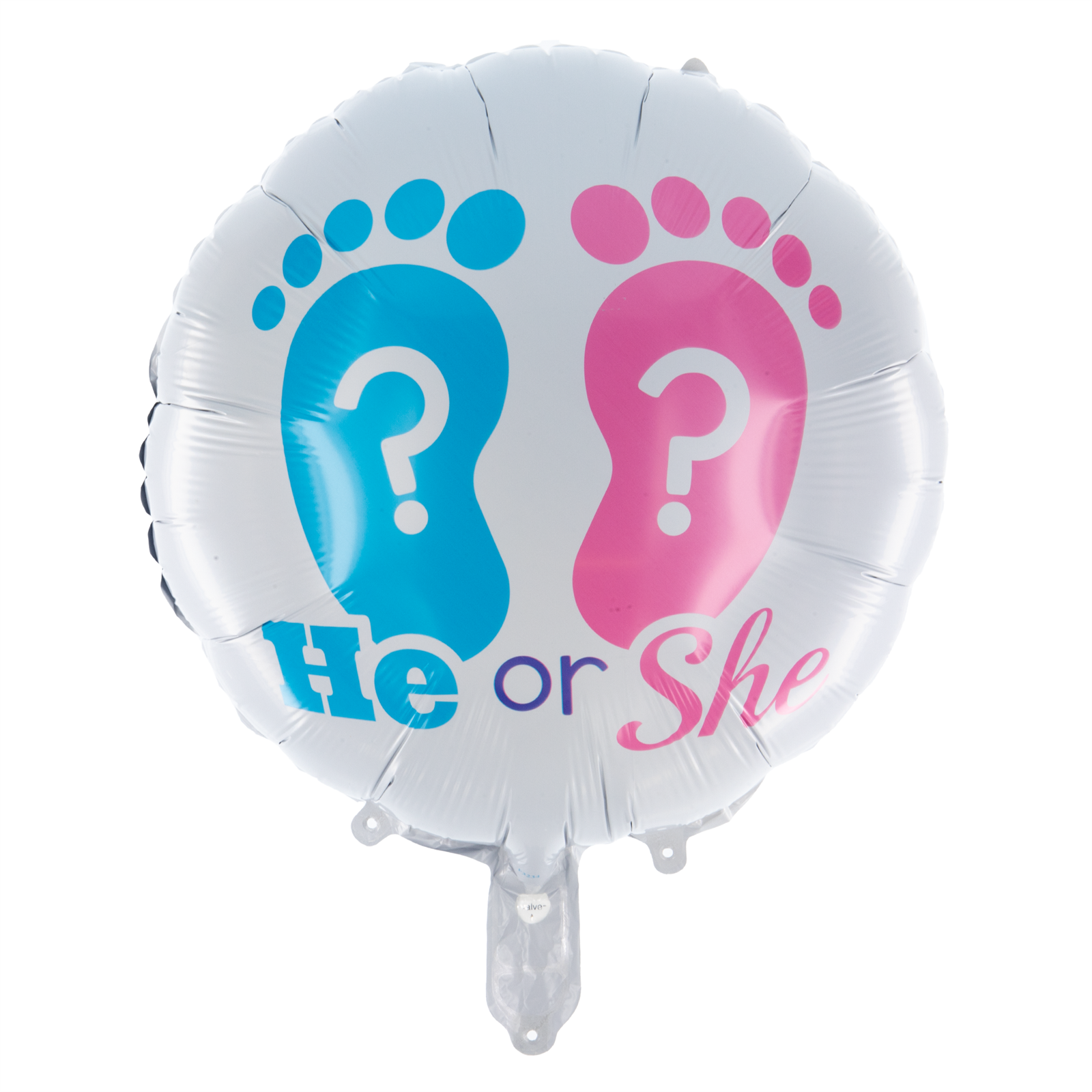 Folienballon Rund Girl or Boy rund 45cm