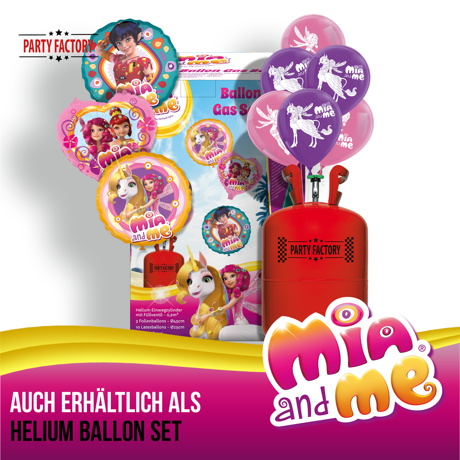 Party Factory `Mia & me´ Party Popper 12er Set, 40 cm Konfettikanone mit bunt schimmerndem Konfetti, bis zu 8 m Flughöhe 5