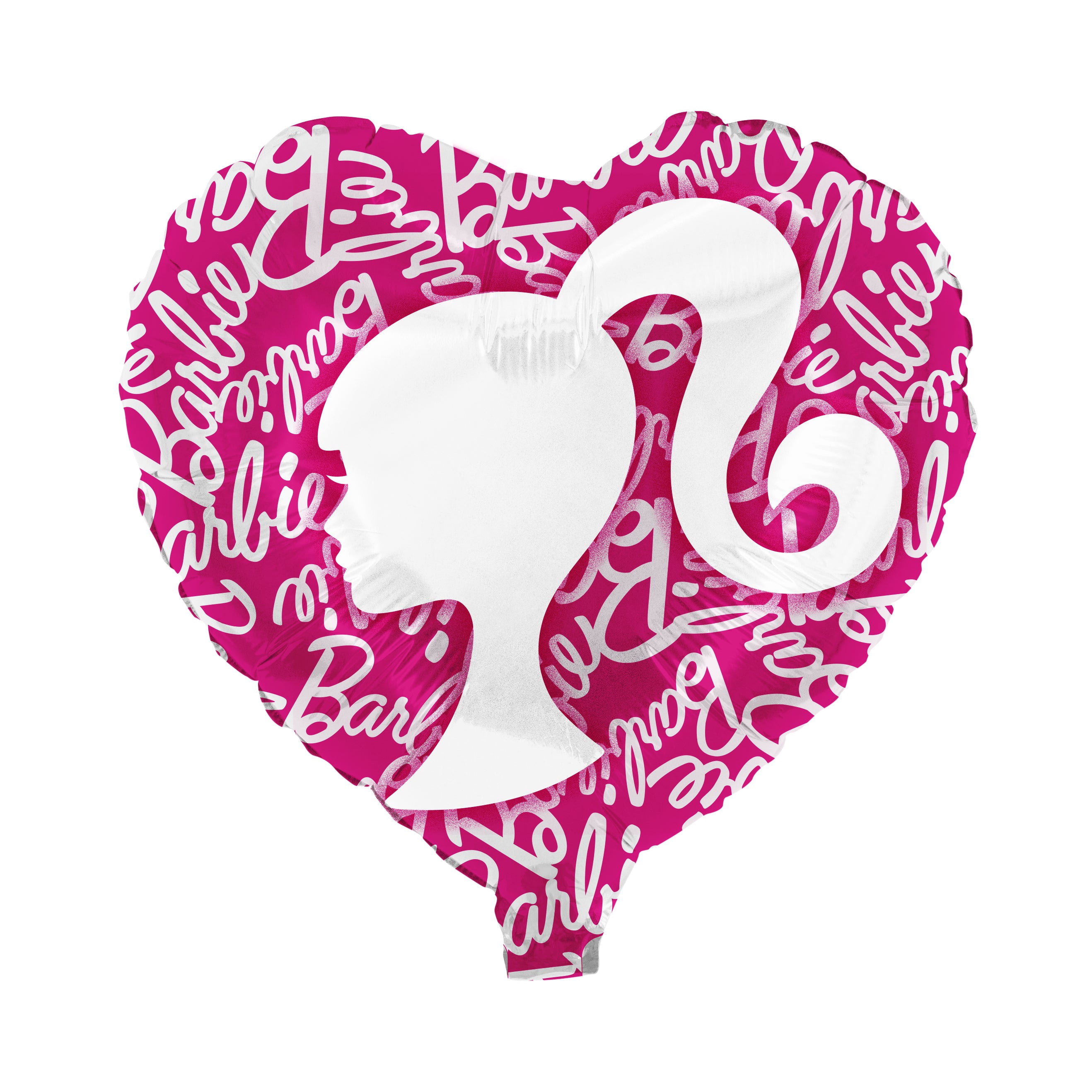 Folienballon Barbie Herz 45cm 2