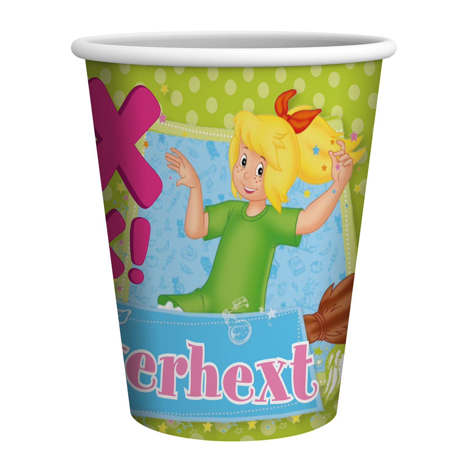 Bibi Blocksberg 40-teiliges Party Set Geschirr 2