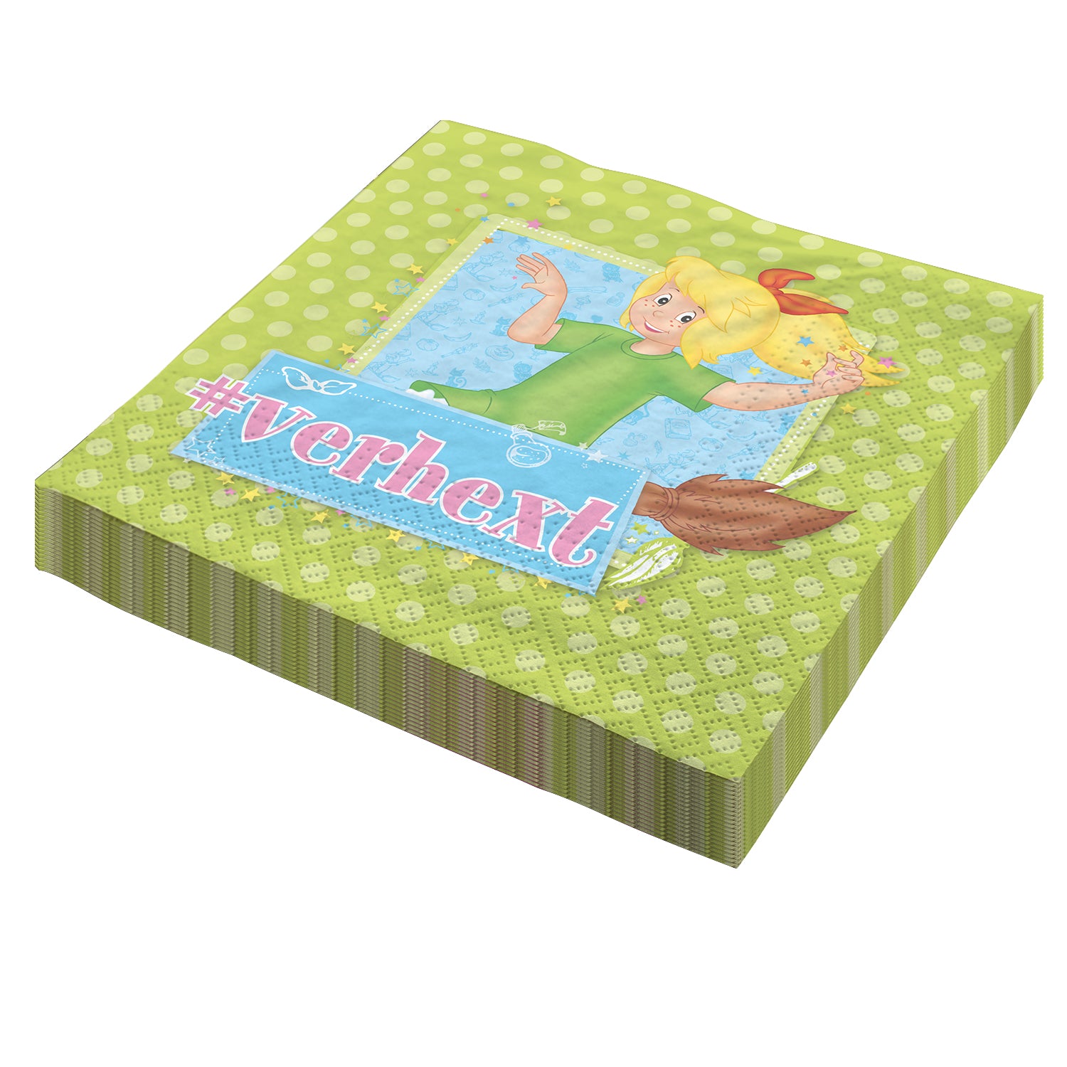 Bibi Blocksberg Servietten 33x33 cm 20er-Pack