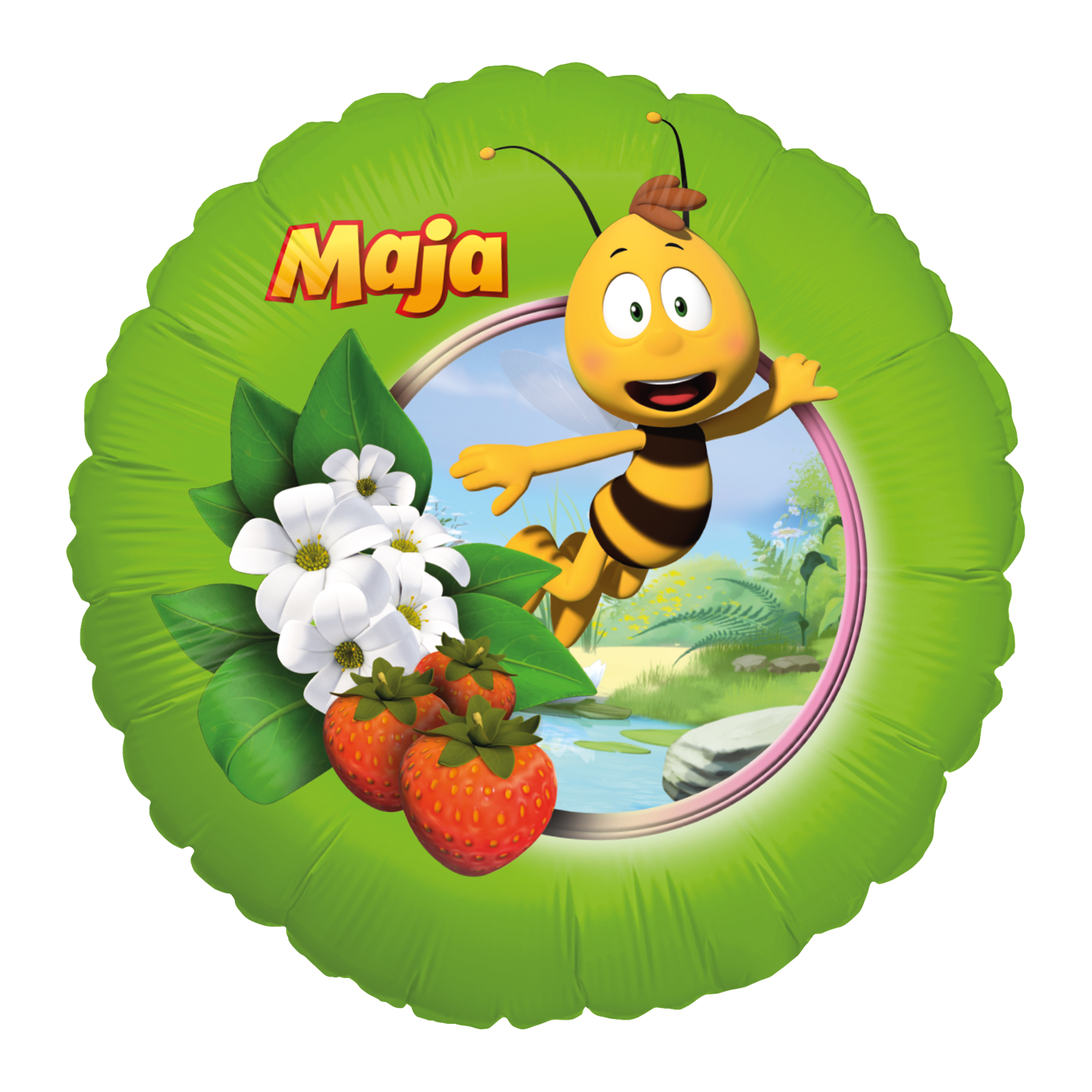 Biene Maja 3er-Set Folienballons Ø45 cm bunt 4