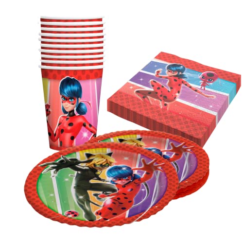 Miraculous 40-teiliges Party Set