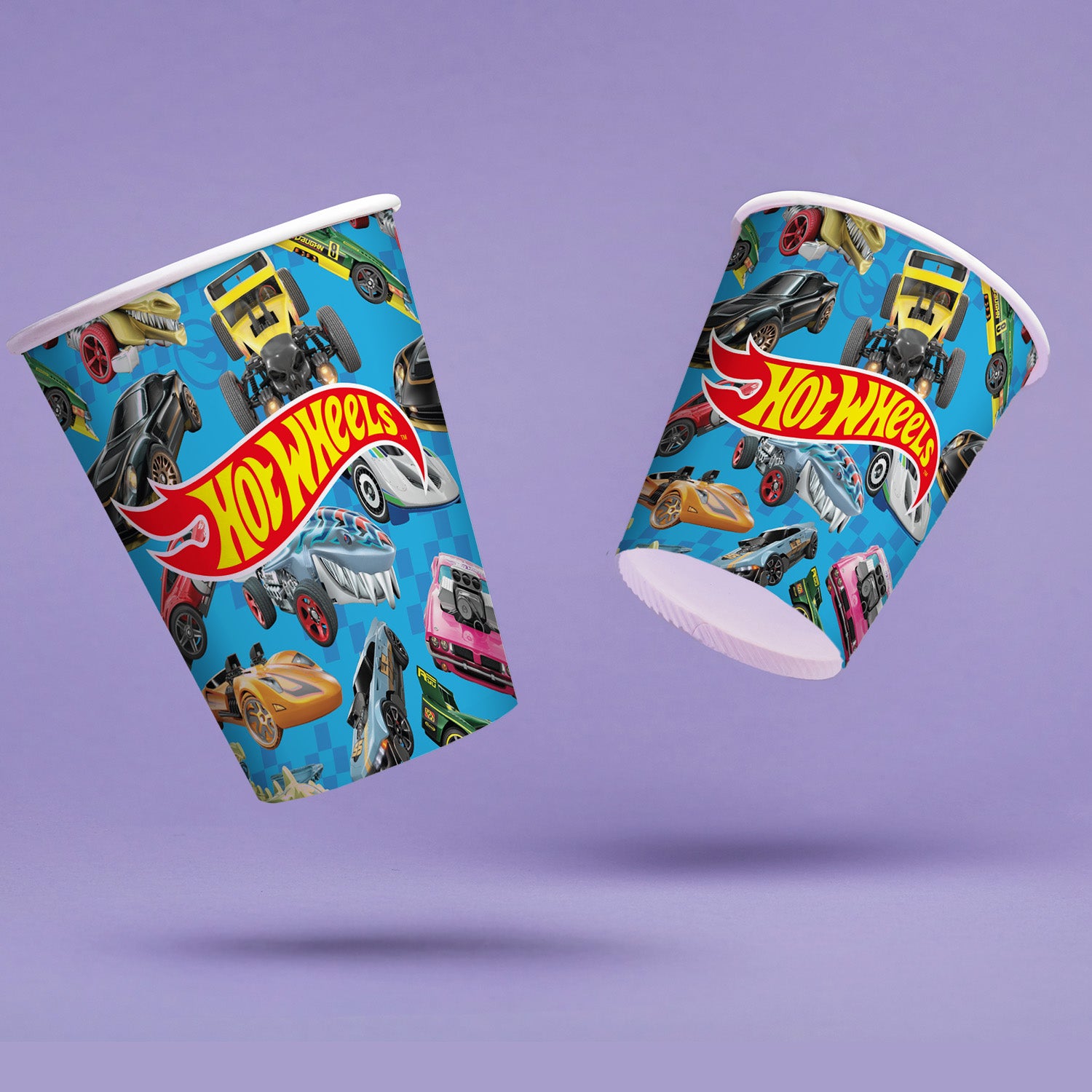 Hot Wheels Becher 250 ml 8er-Pack 3