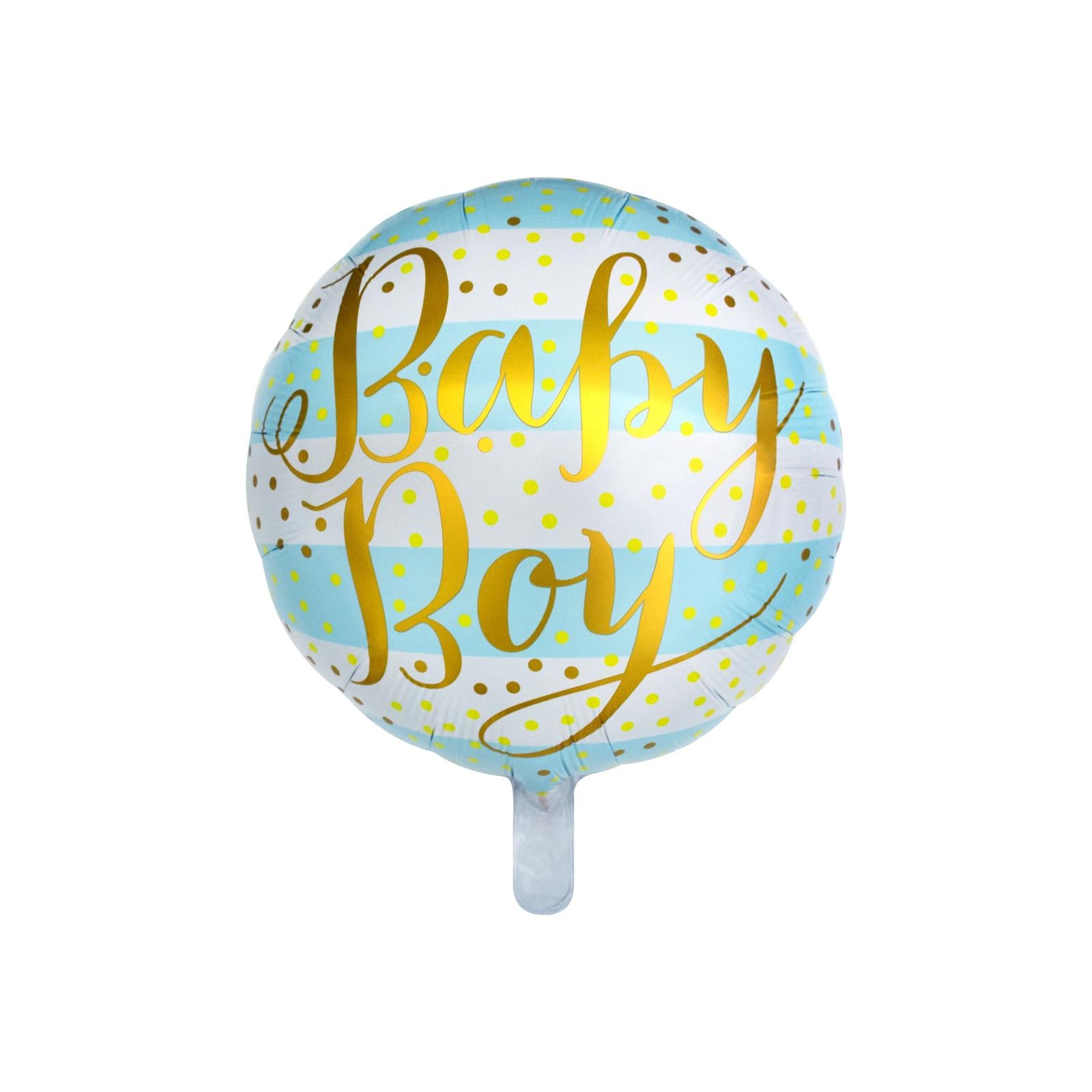 Folienballon Rund Baby Boy 45cm 8