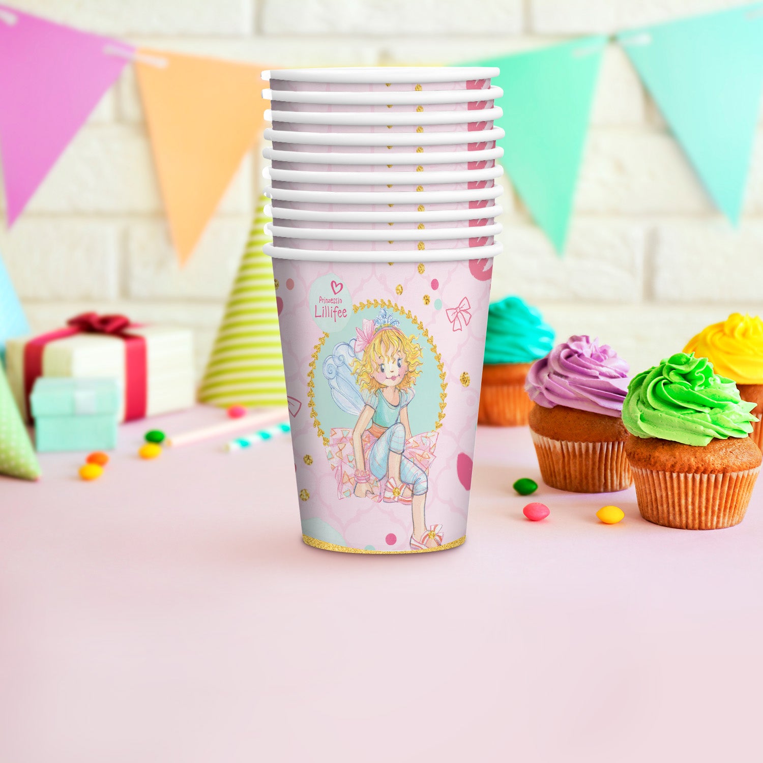 Die Prinzessin Lillifee Becher 250 ml 8er-Pack 2