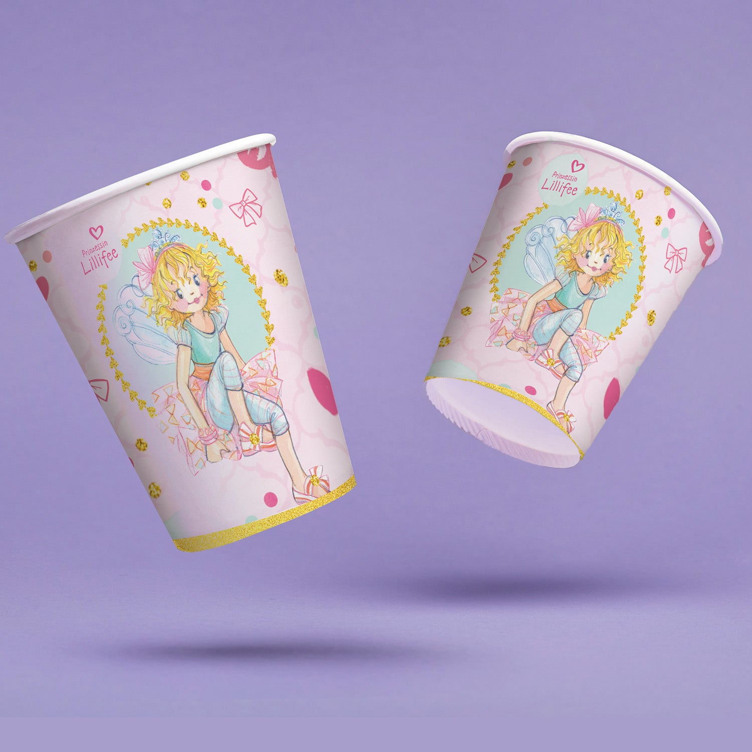 Die Prinzessin Lillifee Becher 250 ml 8er-Pack 3