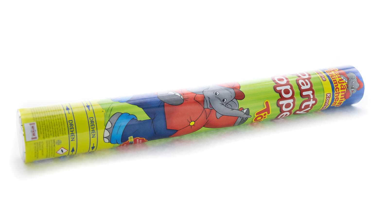 Benjamin Blümchen Party Popper 40 cm bunt 4