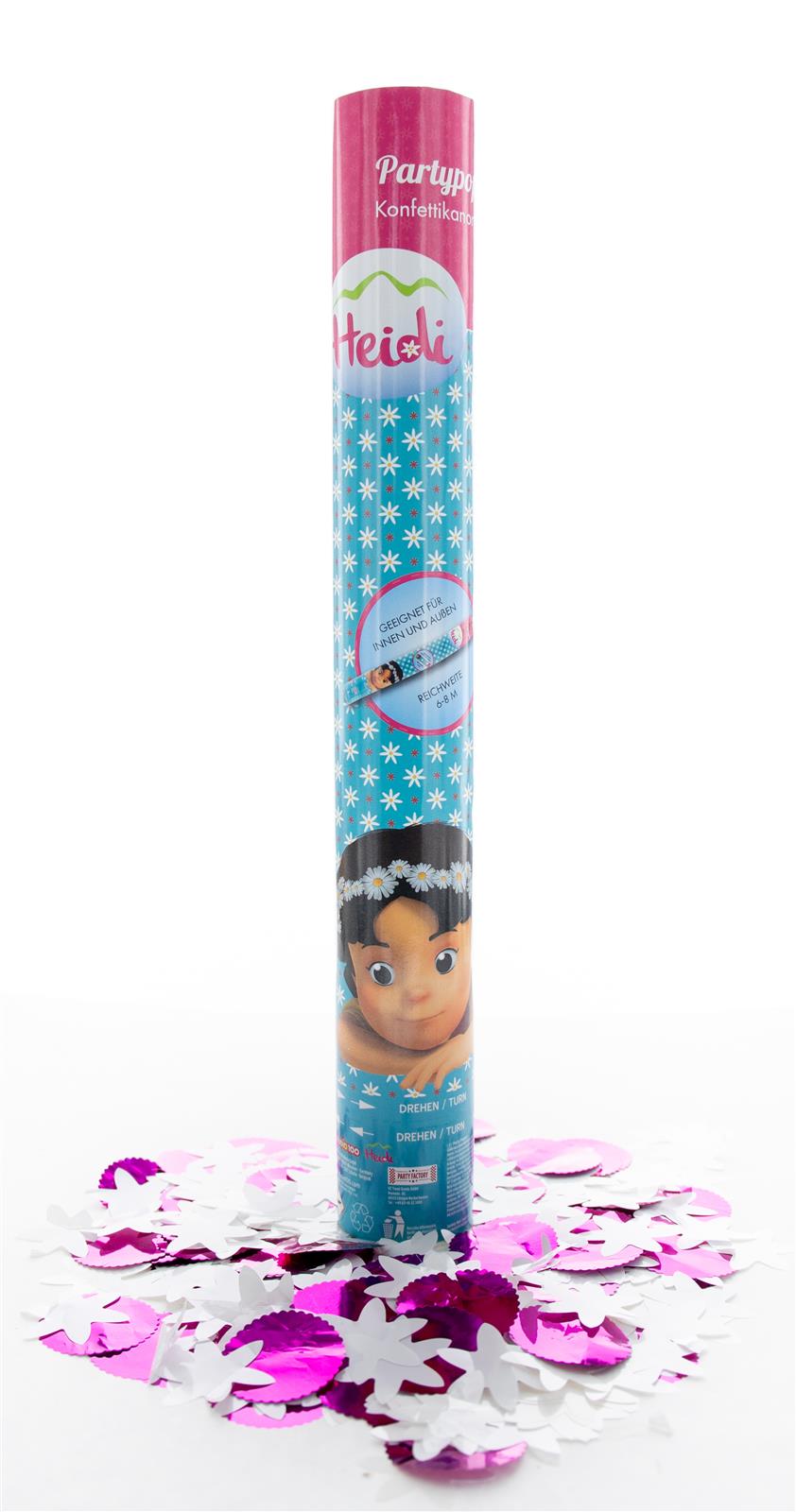 Heidi Party Popper 40cm mehrfarbig