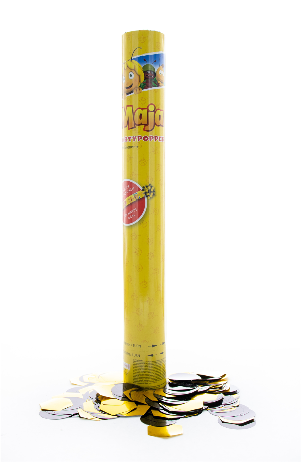 Biene Maja Party Popper 40 cm mehrfarbig