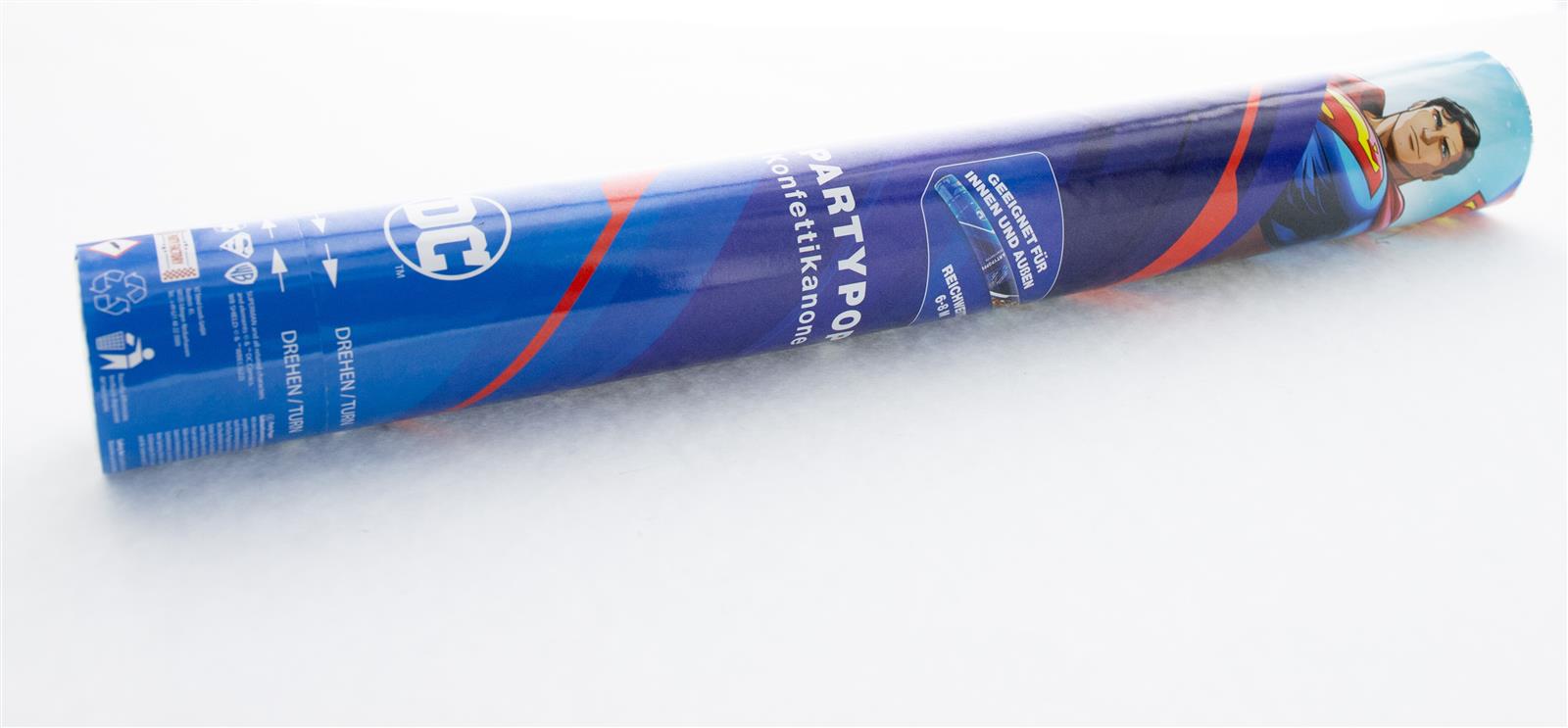 Superman Party Popper 40 cm mehrfarbig 4