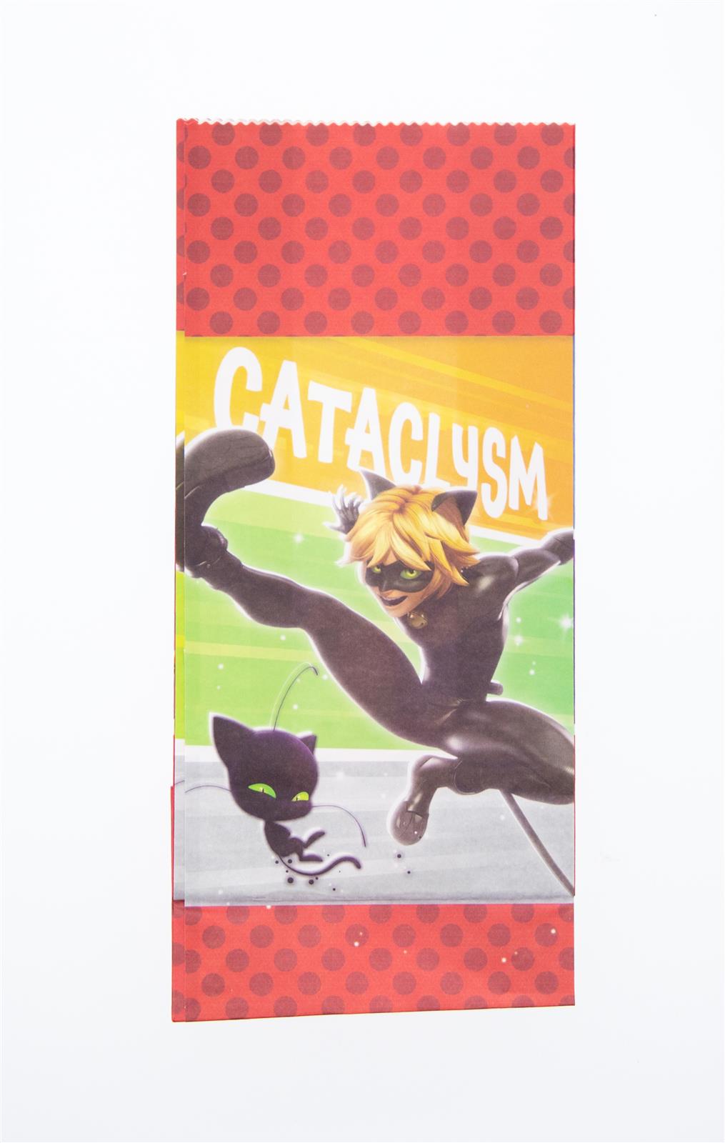 Miraculous Party-Tüte Papier inkl. Sticker 10 Stk. 6