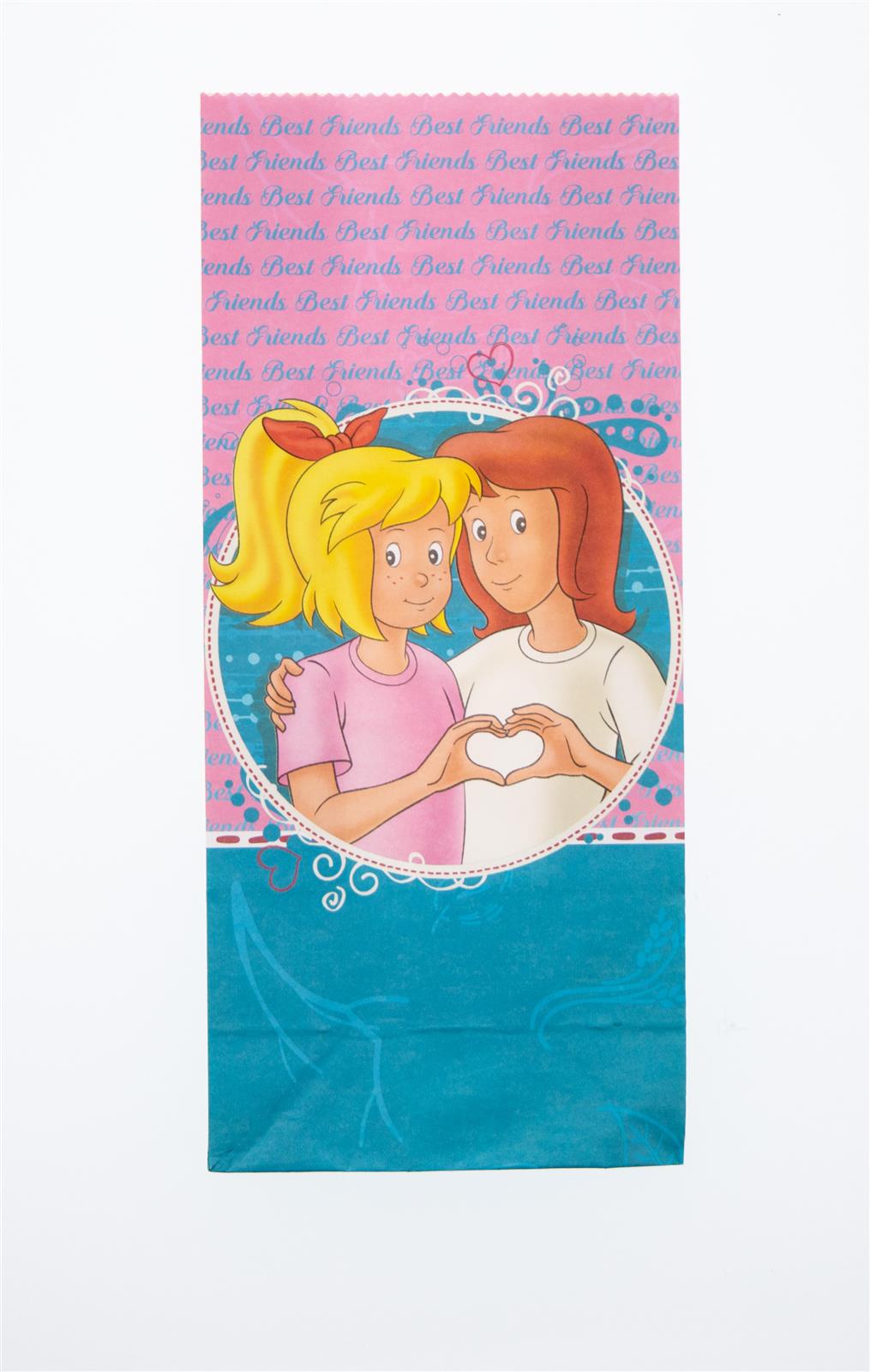 Bibi & Tina Party-Tüte Papier inkl. Sticker 10 Stk. 4