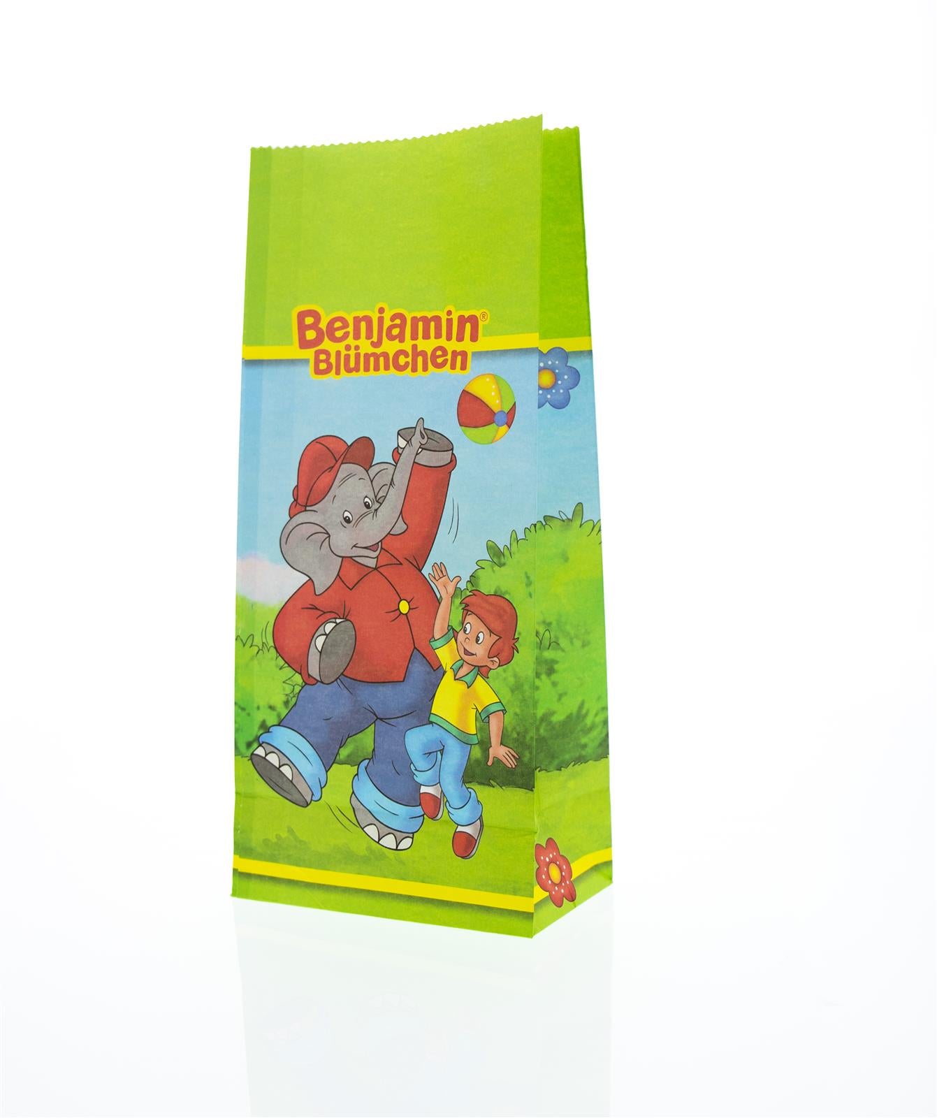 Benjamin Blümchen Party-Tüte Papier inkl. Sticker 10 Stk. 7