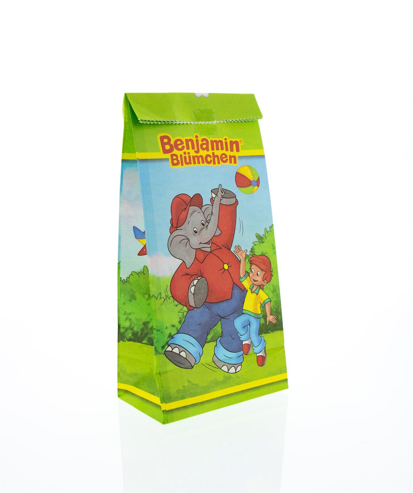 Benjamin Blümchen Party-Tüte Papier inkl. Sticker 10 Stk. 8