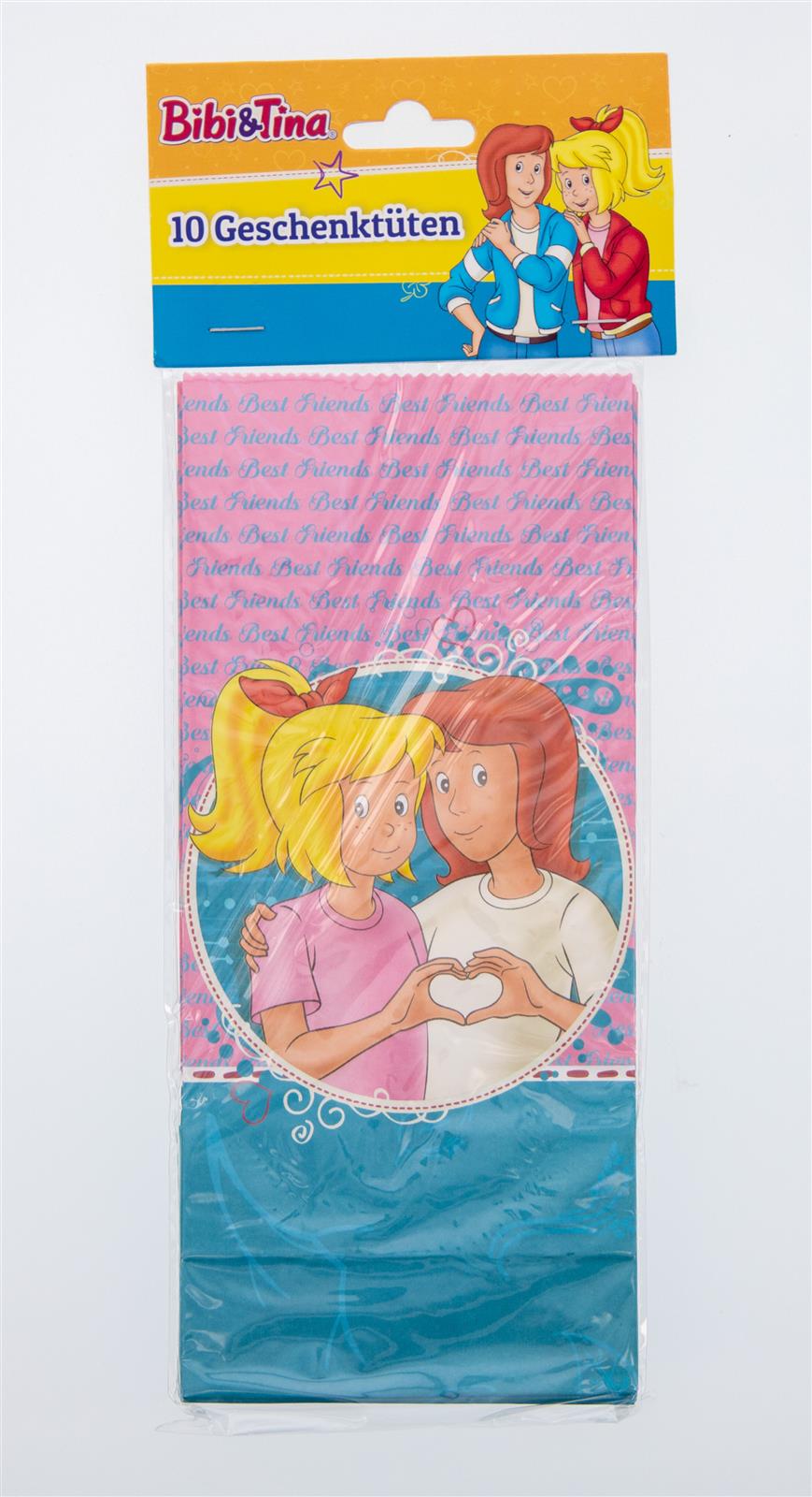 Bibi & Tina Party-Tüte Papier inkl. Sticker 10 Stk. 2