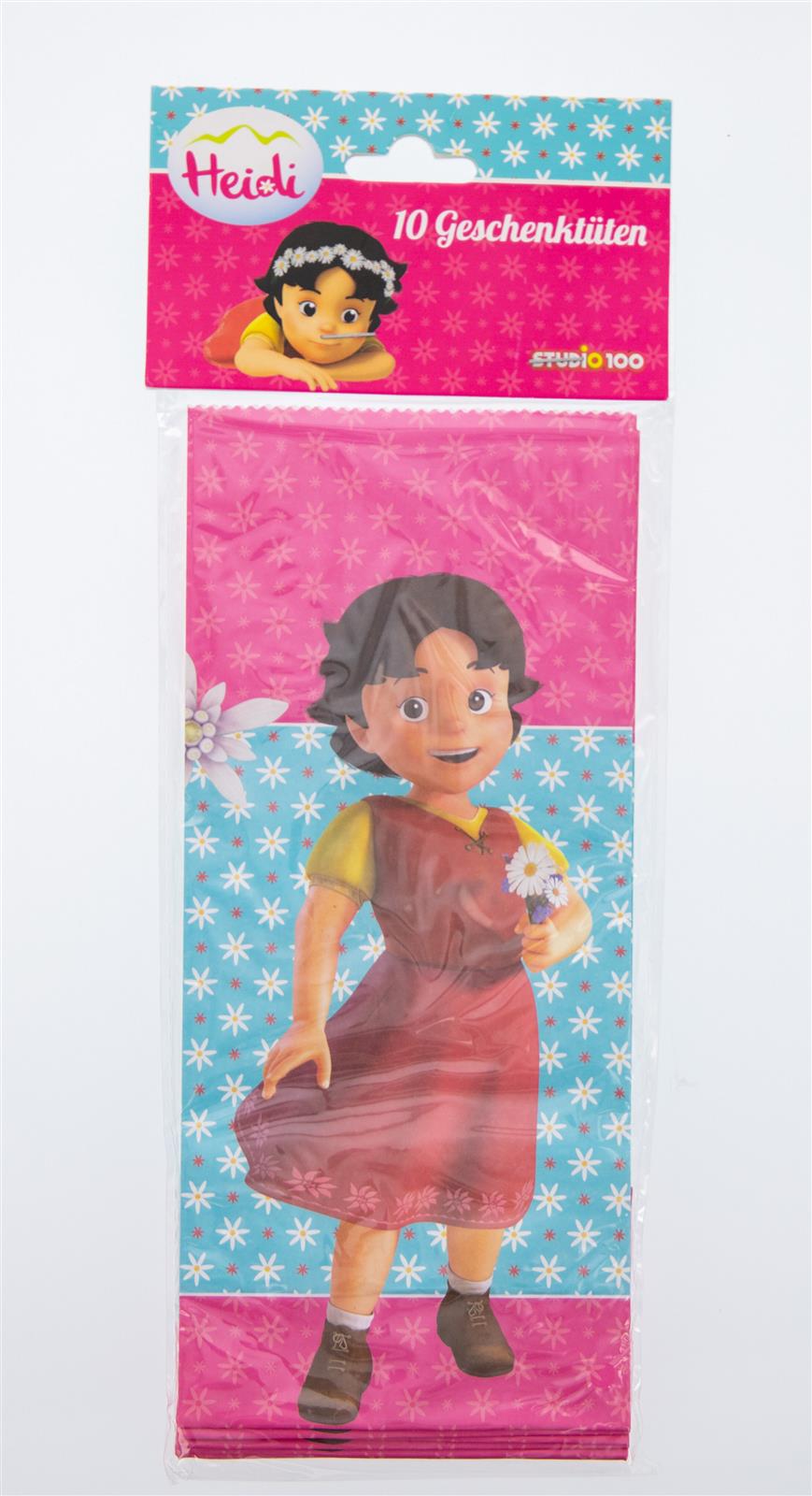 Heidi Party-Tüte Papier inkl. Sticker 10 Stk. 2